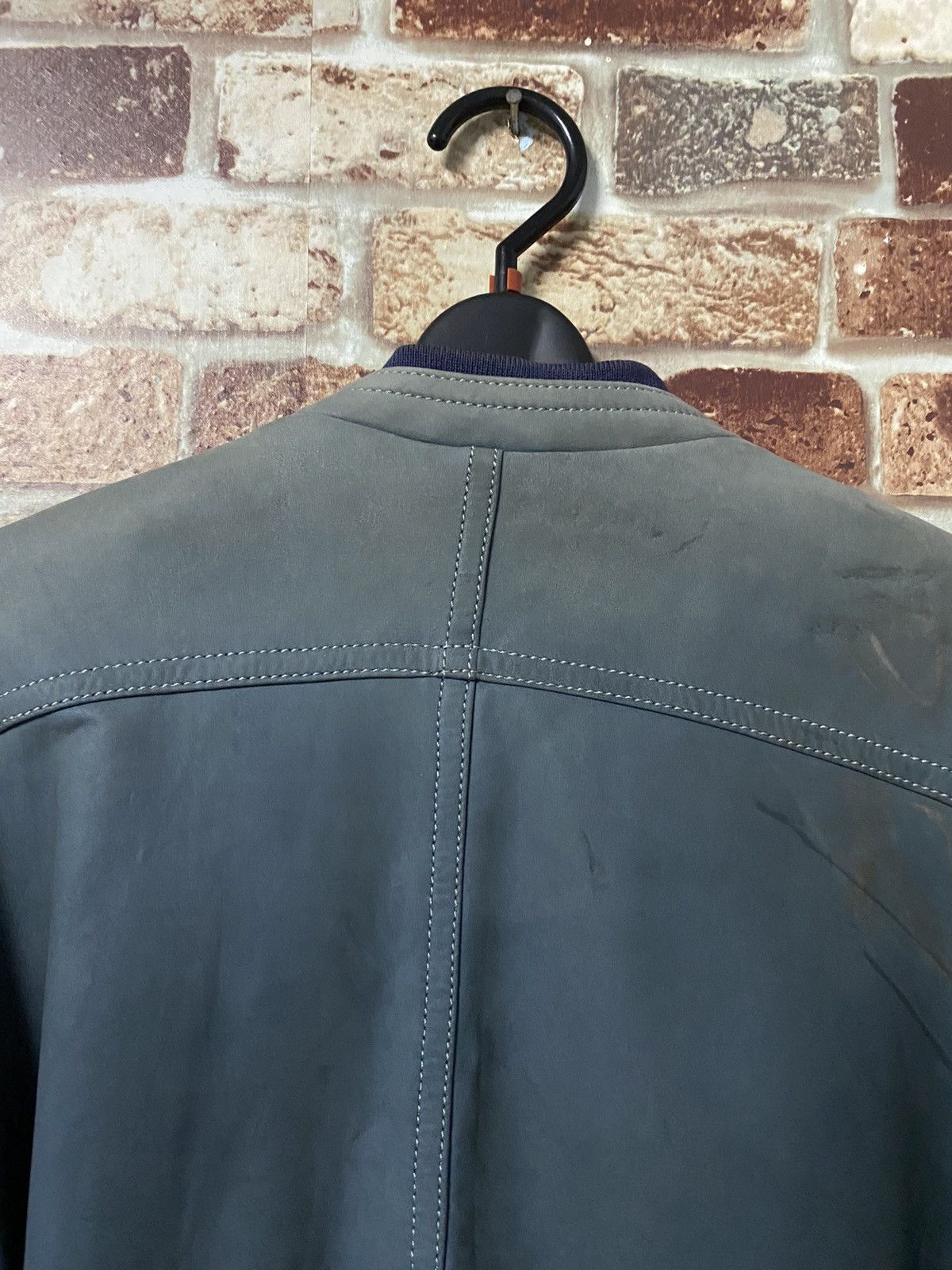 Patricia Rae × Vintage GK147 PATRICIA HOMORE LEATHER BOMBER JACKET Size US M / EU 48-50 / 2 - 6 Thumbnail