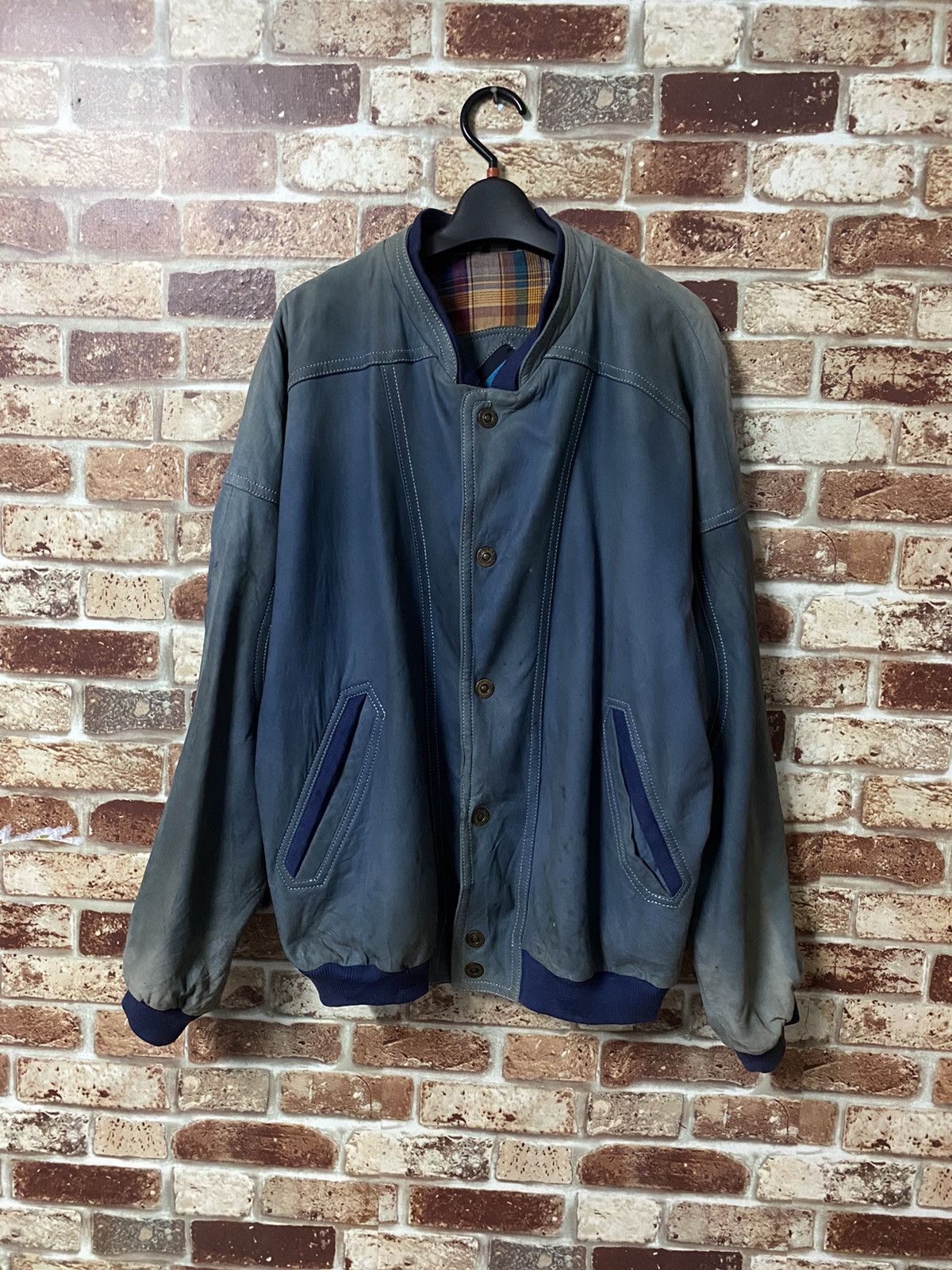 Patricia Rae × Vintage GK147 PATRICIA HOMORE LEATHER BOMBER JACKET Size US M / EU 48-50 / 2 - 2 Thumbnail