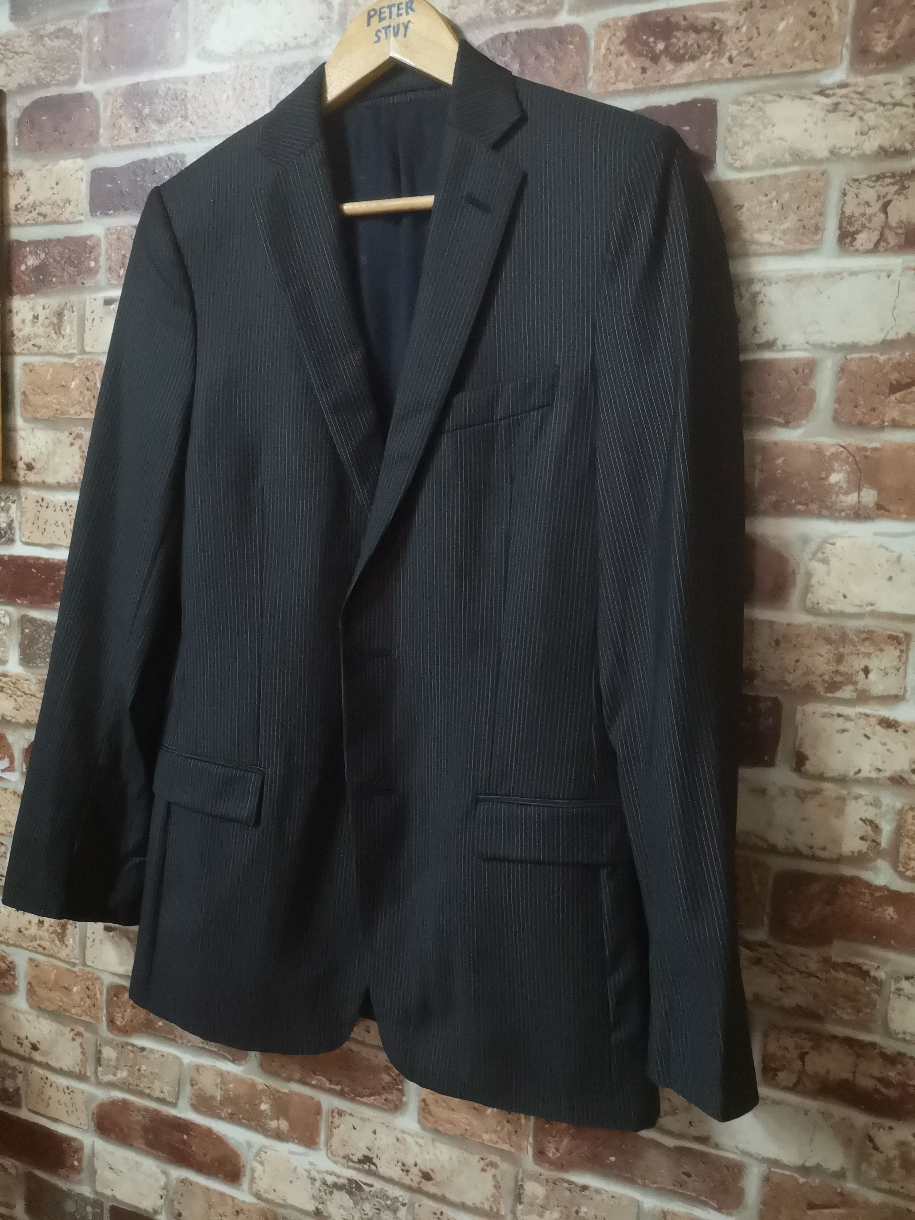 Designer × Versace G209 Slim Fit Blazer by Versace Collection Size 44R - 3 Thumbnail