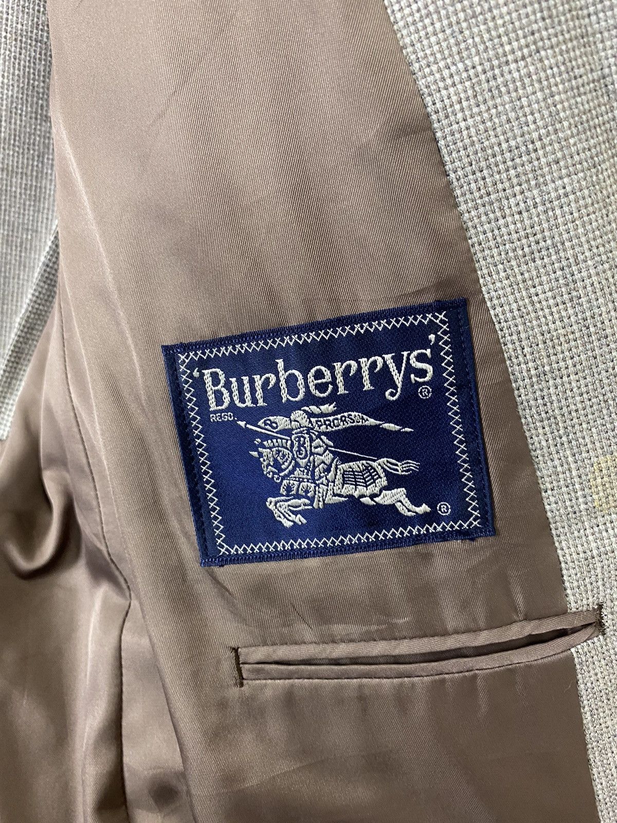 Burberry × Vintage GK146 VINTAGE BURBERRYS BLAZER Size US S / EU 44-46 / 1 - 9 Thumbnail