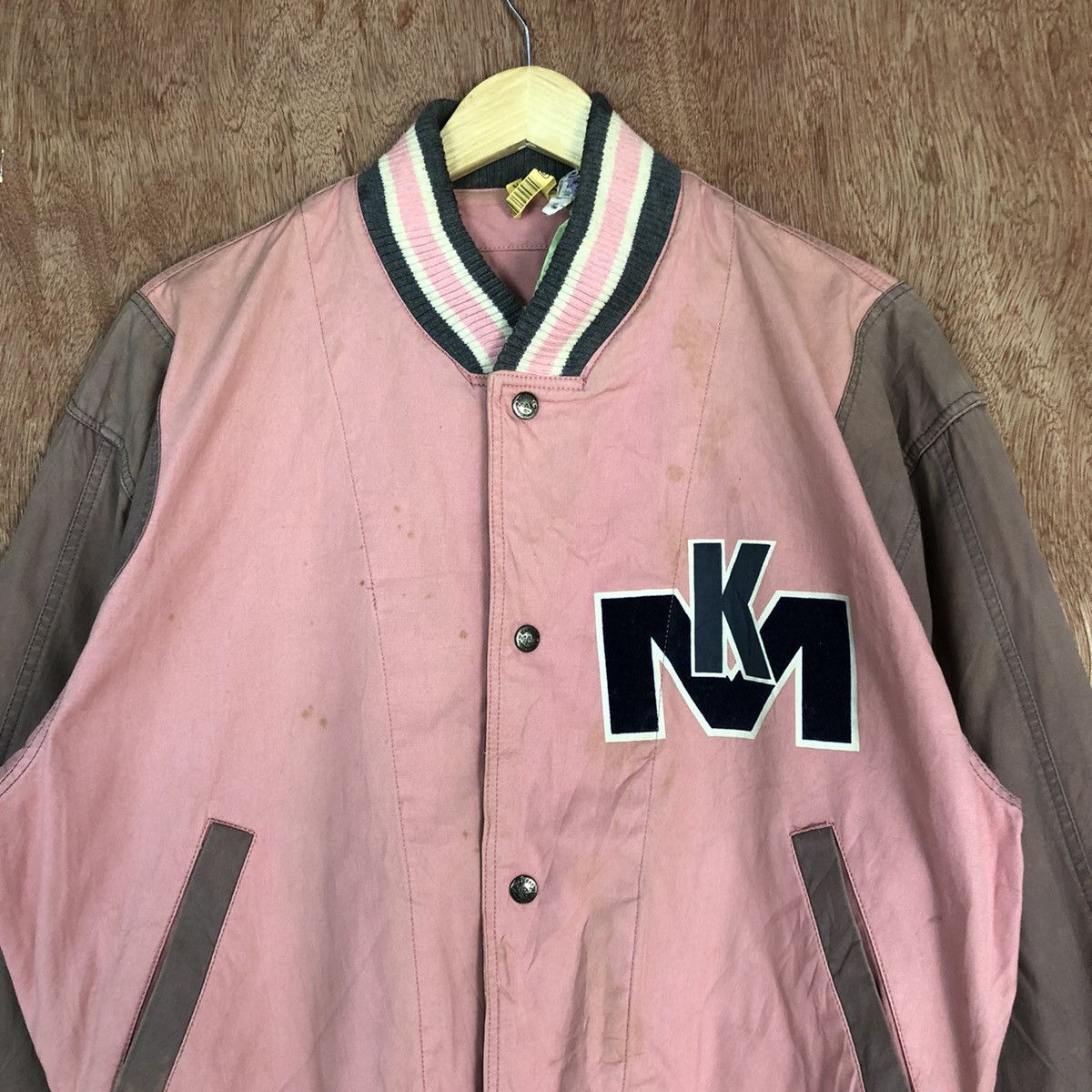 Japanese Brand Rare Kansai Man Varsity Jacket by KANSAI YAMAMOTO Size US L / EU 52-54 / 3 - 3 Thumbnail