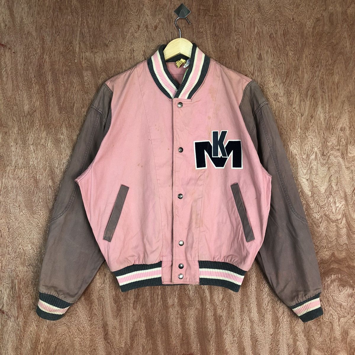 Japanese Brand Rare Kansai Man Varsity Jacket by KANSAI YAMAMOTO Size US L / EU 52-54 / 3 - 2 Thumbnail