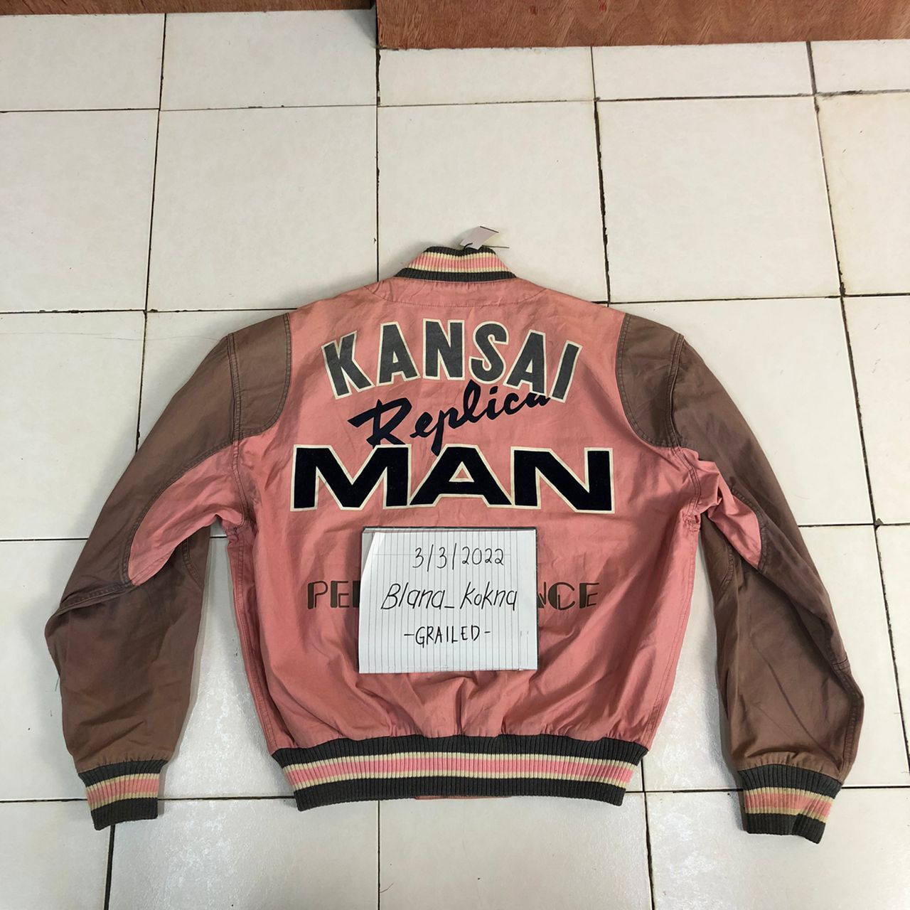 Japanese Brand Rare Kansai Man Varsity Jacket by KANSAI YAMAMOTO Size US L / EU 52-54 / 3 - 17 Thumbnail
