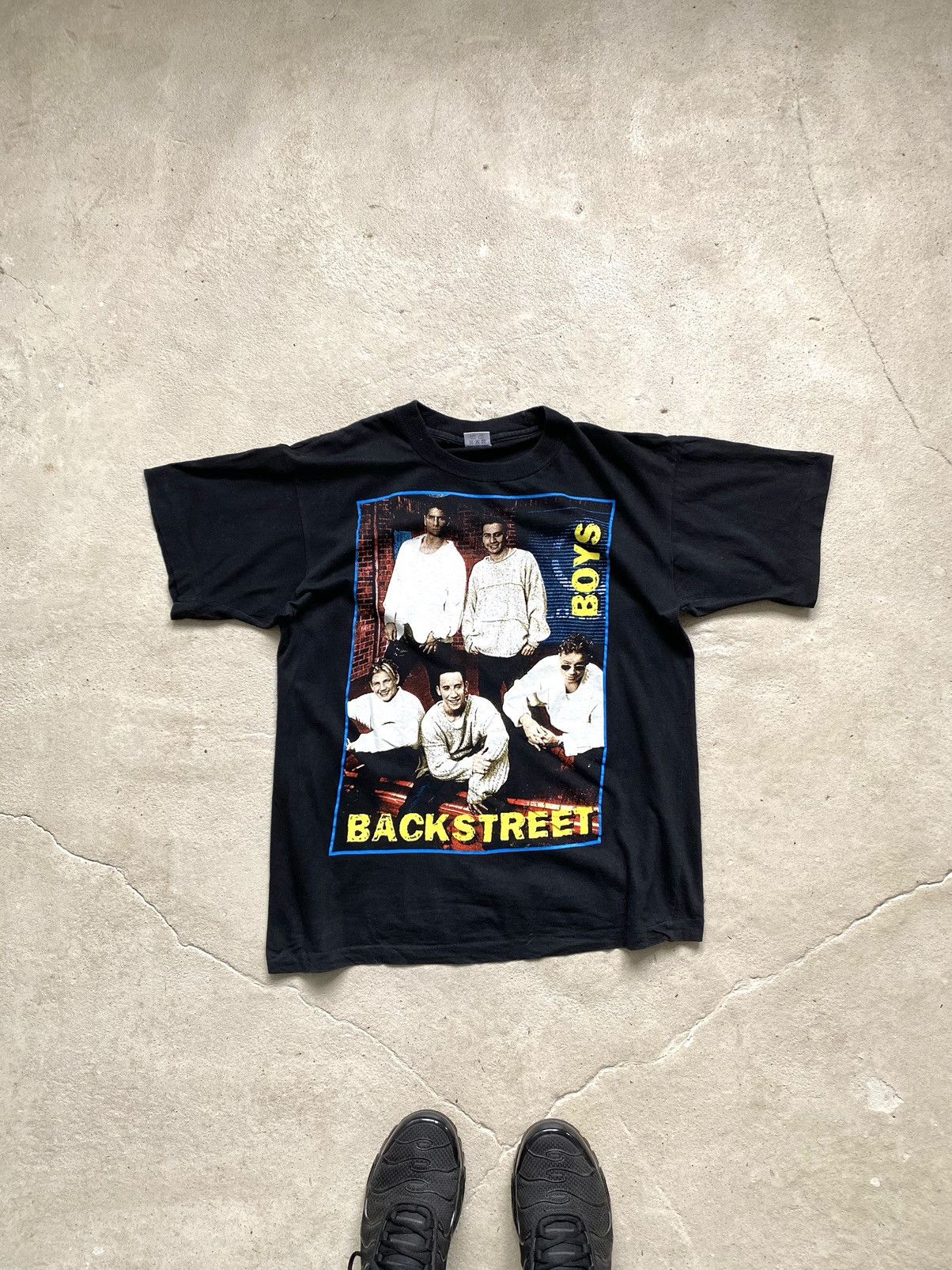 Band Tees Vintage 1990’s Back Street Boys Band T Shirt Size US M / EU 48-50 / 2 - 1 Thumbnail