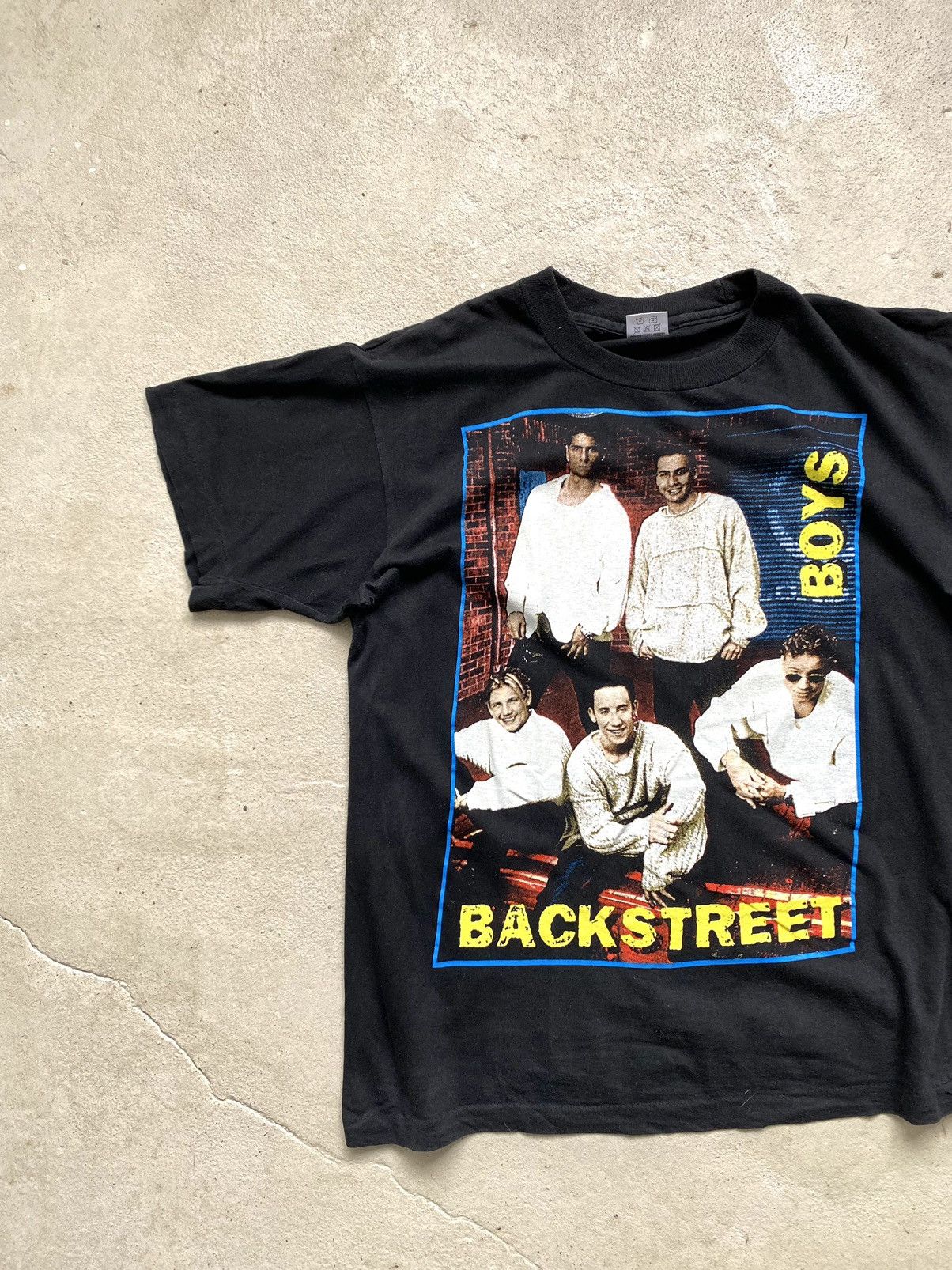 Band Tees Vintage 1990’s Back Street Boys Band T Shirt Size US M / EU 48-50 / 2 - 2 Thumbnail