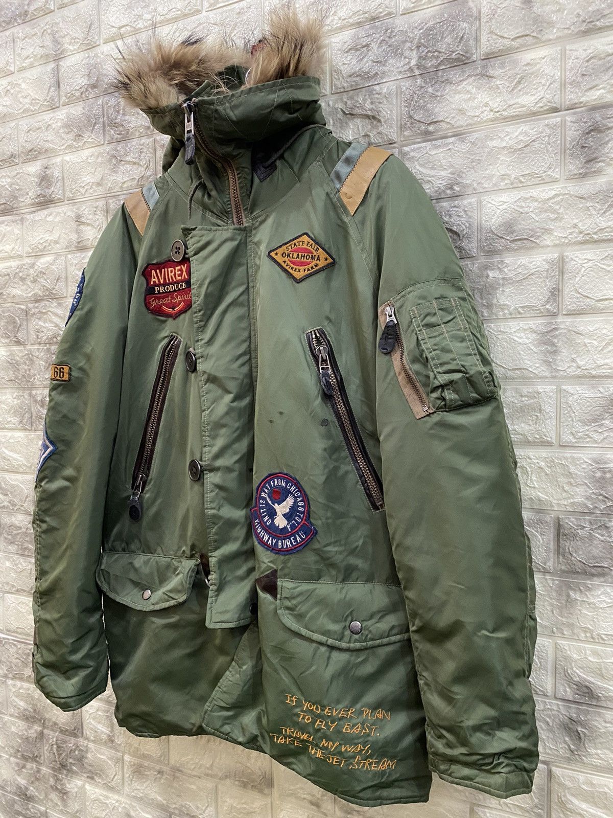 Avirex × Vintage Vintage Avirex Parka Jacket Size US XL / EU 56 / 4 - 3 Thumbnail