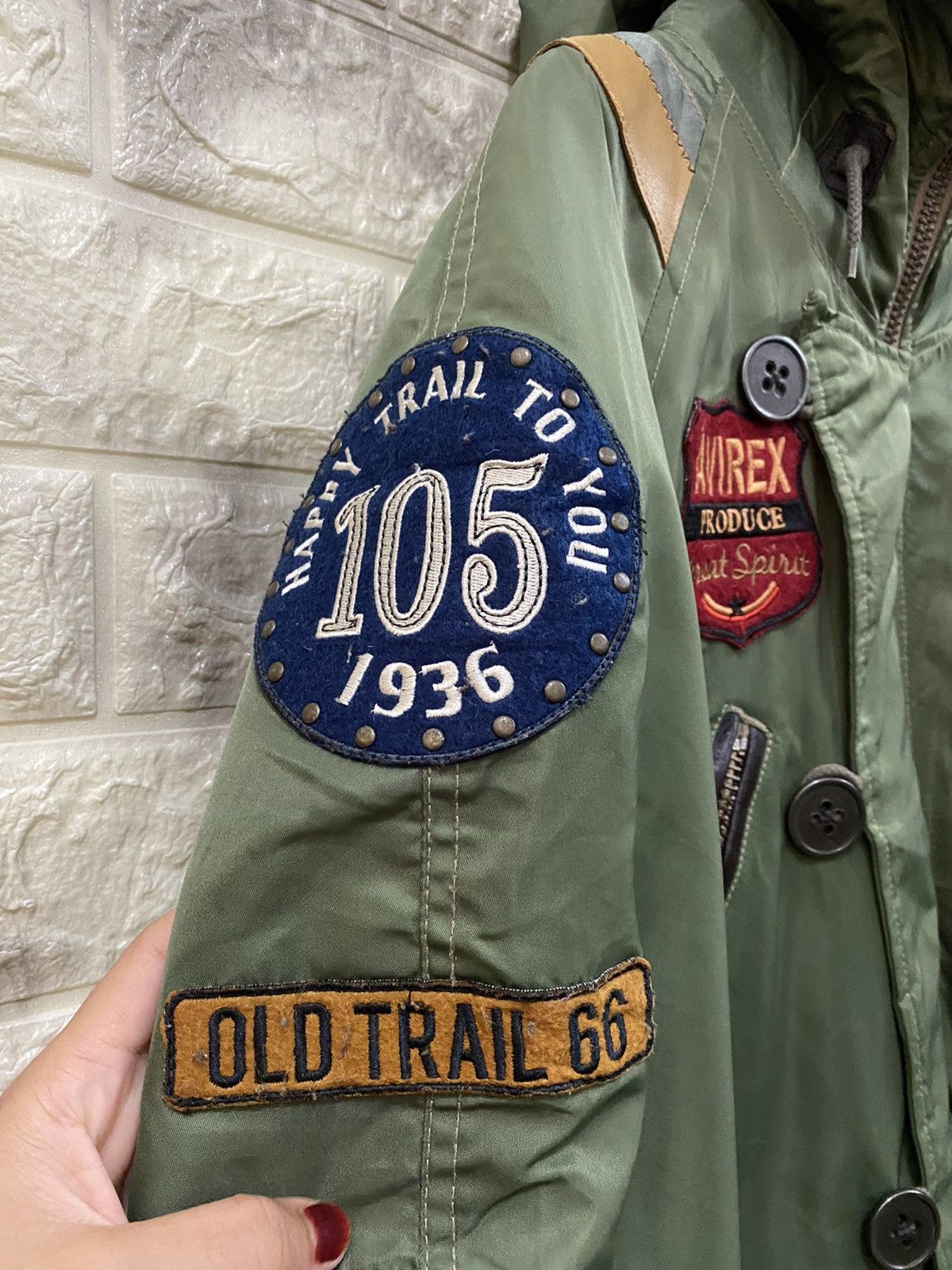 Avirex × Vintage Vintage Avirex Parka Jacket Size US XL / EU 56 / 4 - 9 Thumbnail