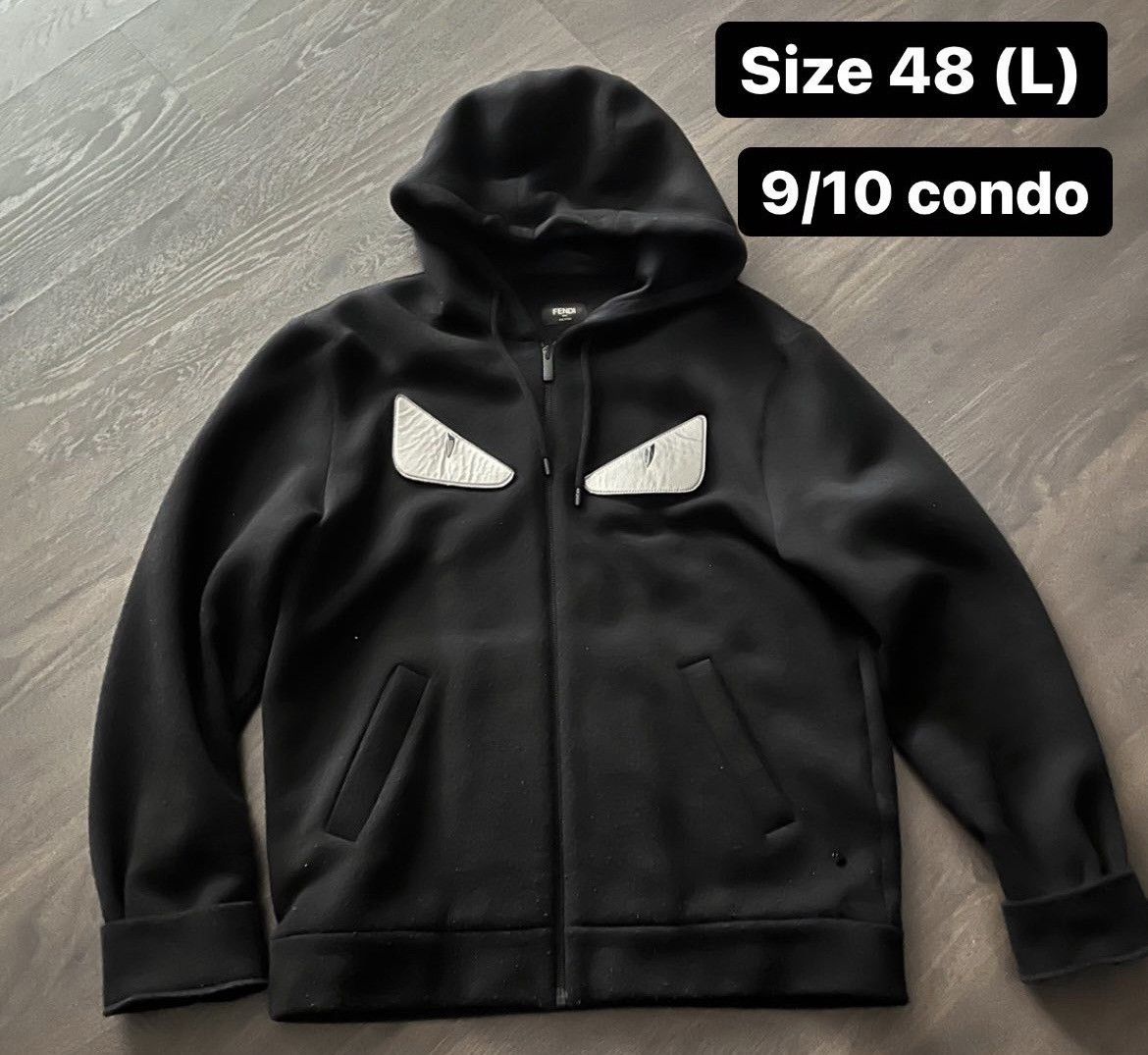 Fendi Zip Up Hoodie | Grailed