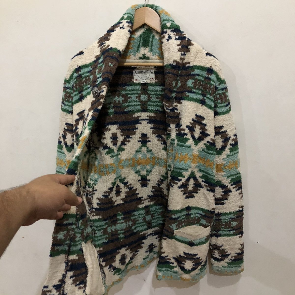 Japanese Brand Printed Fleece Jacket AntiBallistic Size US S / EU 44-46 / 1 - 12 Thumbnail