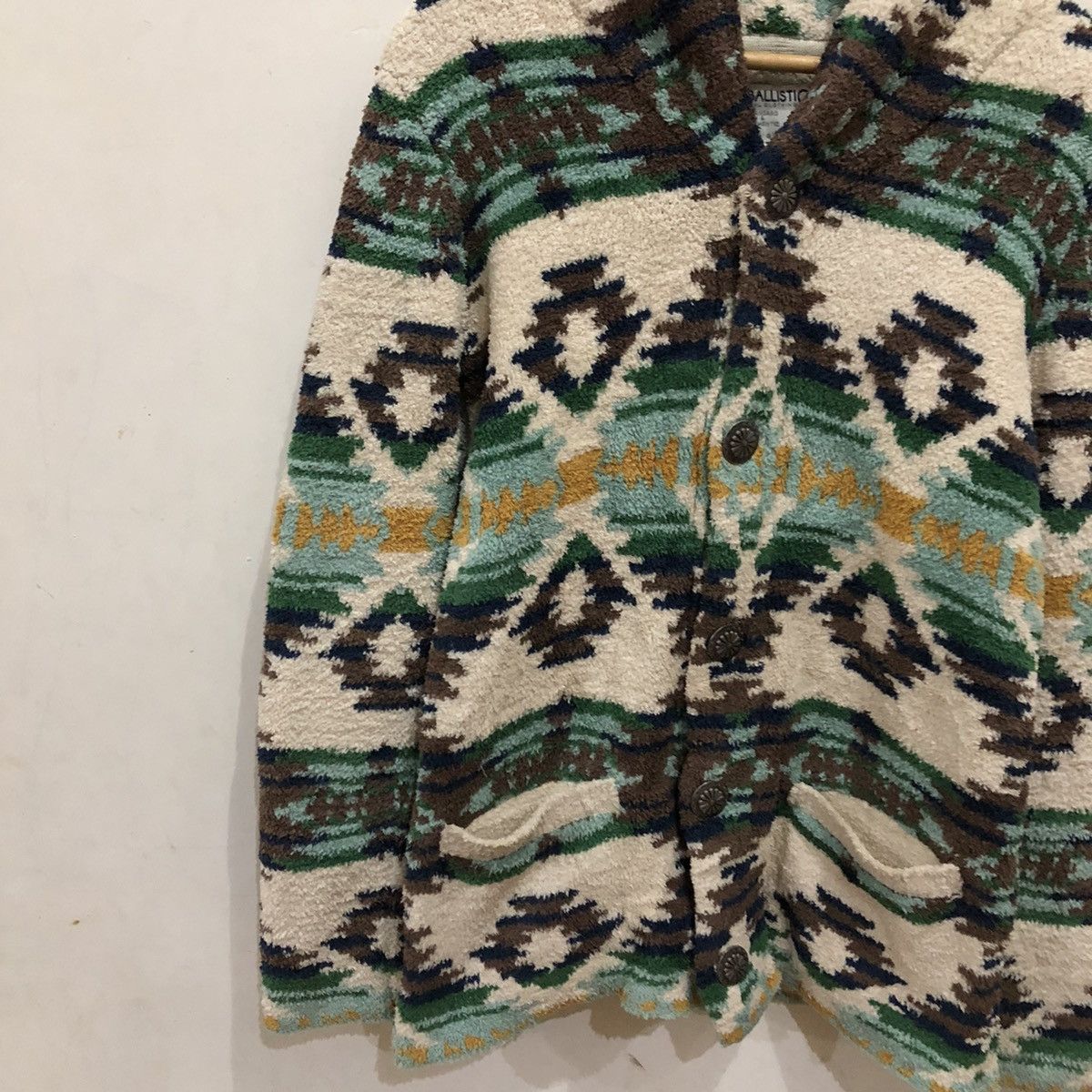 Japanese Brand Printed Fleece Jacket AntiBallistic Size US S / EU 44-46 / 1 - 4 Thumbnail