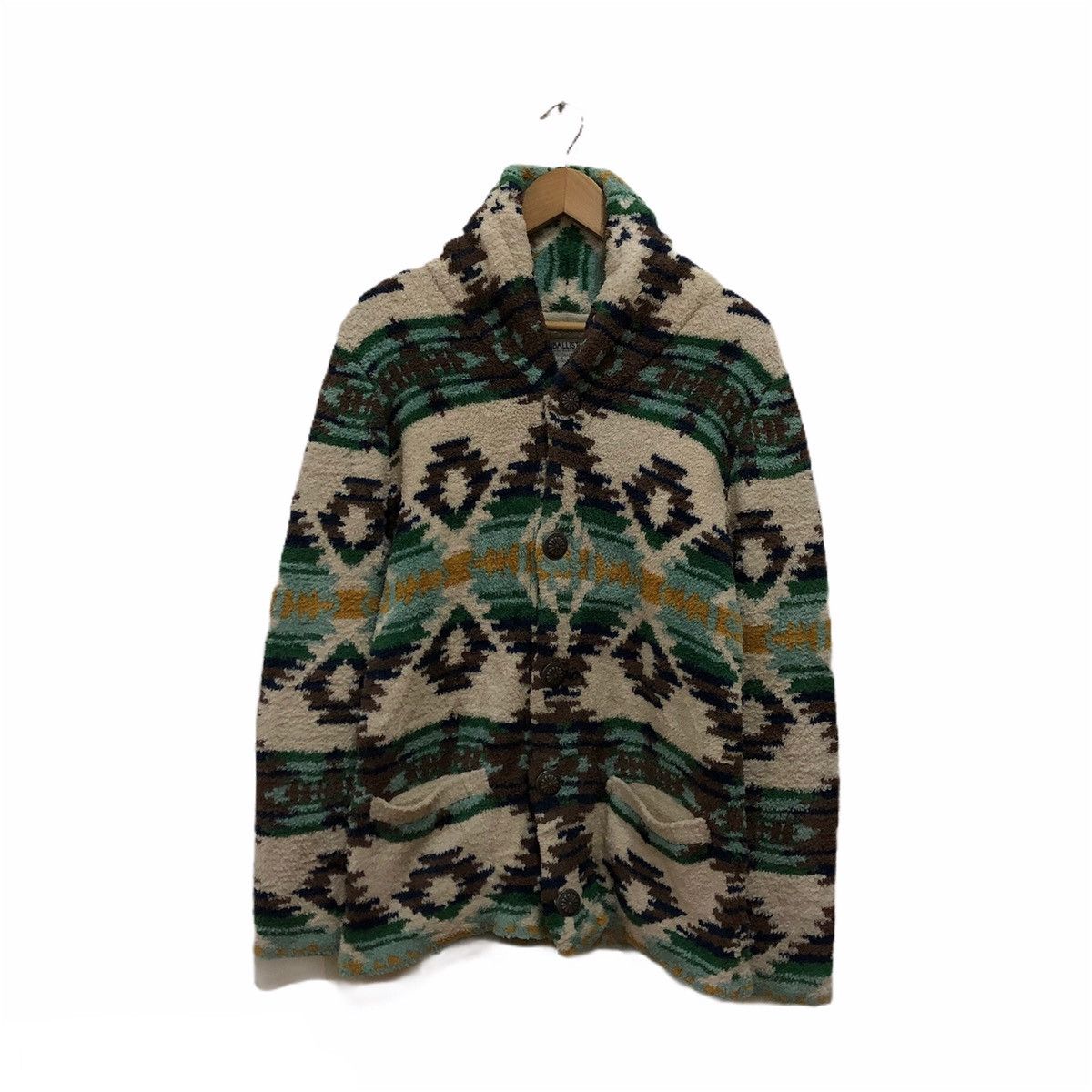 Japanese Brand Printed Fleece Jacket AntiBallistic Size US S / EU 44-46 / 1 - 1 Thumbnail