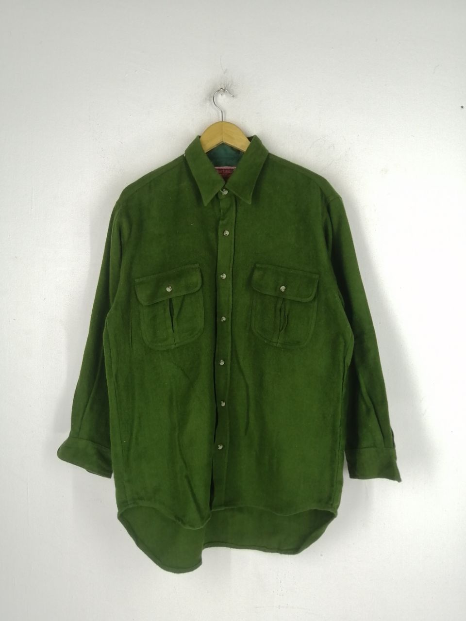 Japanese Brand × Vintage Mind Games Acrylic Button Up Green Shirt Size US L / EU 52-54 / 3 - 1 Thumbnail