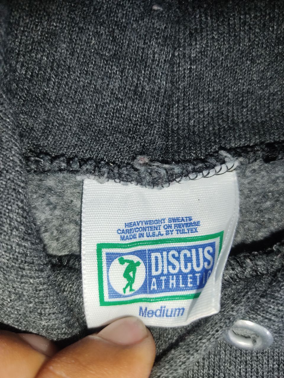 Vintage Discus Athletic Big Logo Hoodie Size US M / EU 48-50 / 2 - 7 Thumbnail