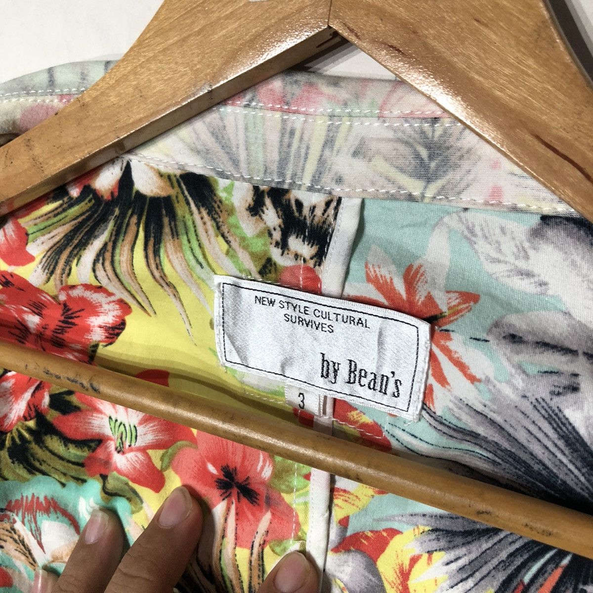 Japanese Brand New Style Cultural Survives by Bean's Floral Kanye Style Size US S / EU 44-46 / 1 - 9 Thumbnail
