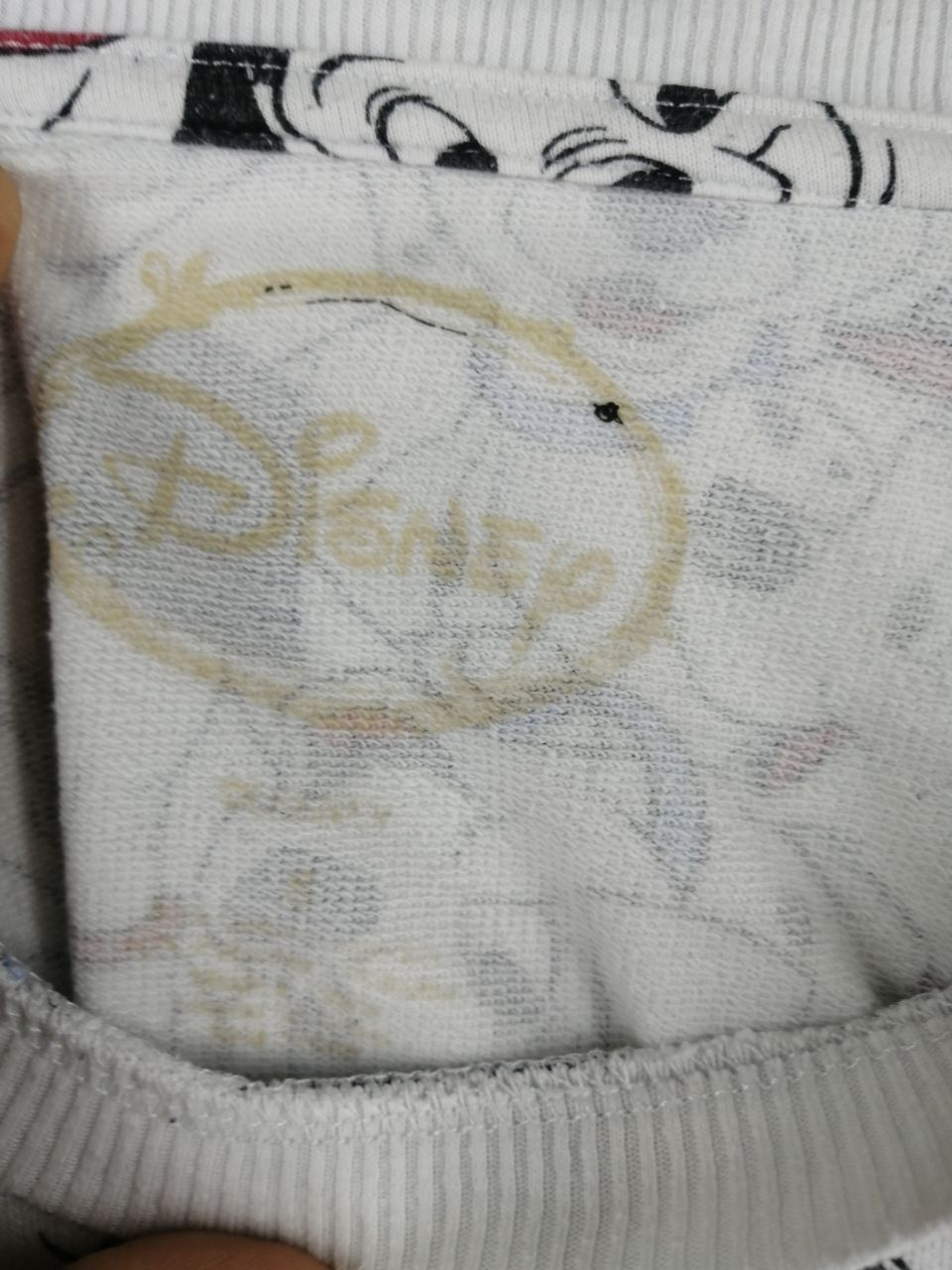 Disney × Vintage Overprinted 101 Dalmatian Dogs Sweatshirt Size US S / EU 44-46 / 1 - 4 Thumbnail