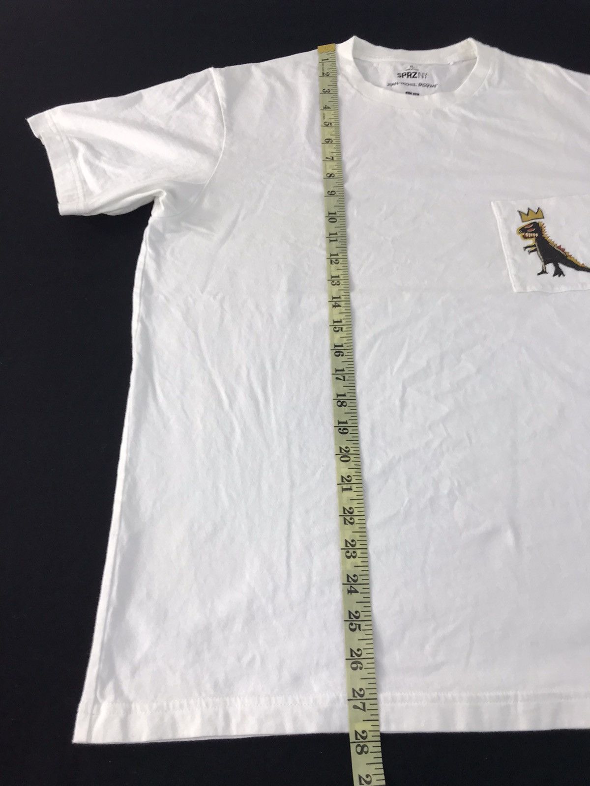 Jean-Michel Basquiat SPRZNY Jean Michel Basquiat Art Single Pocket Size US L / EU 52-54 / 3 - 9 Thumbnail