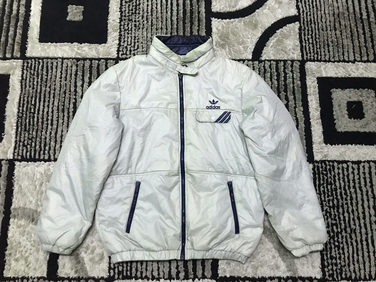 Vintage Vintage adidas down jacket Size US L / EU 52-54 / 3 - 1 Thumbnail