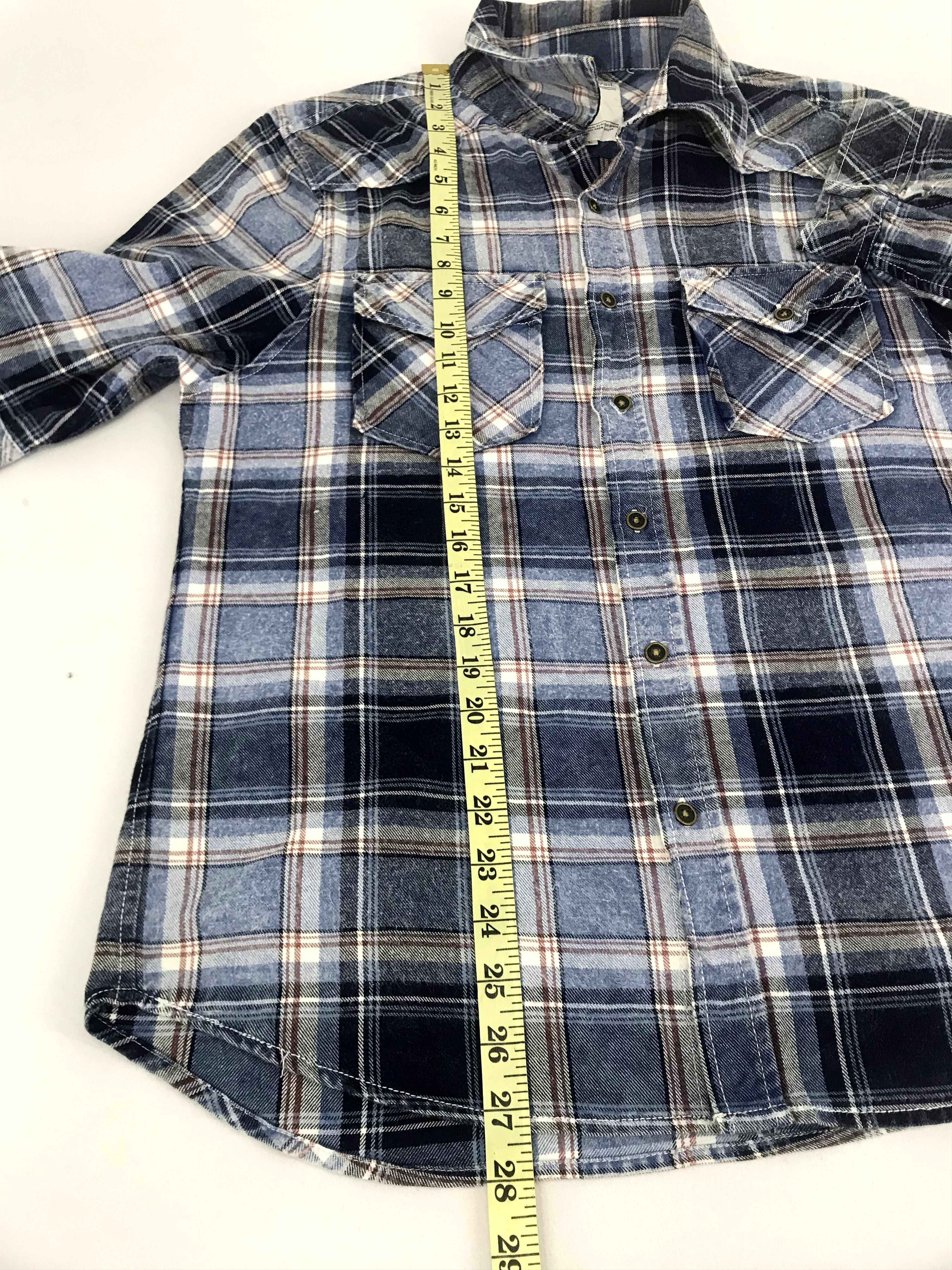 Japanese Brand Growth by Grail Flannel Shirt Double Pockets Plaid Check Size US M / EU 48-50 / 2 - 11 Thumbnail