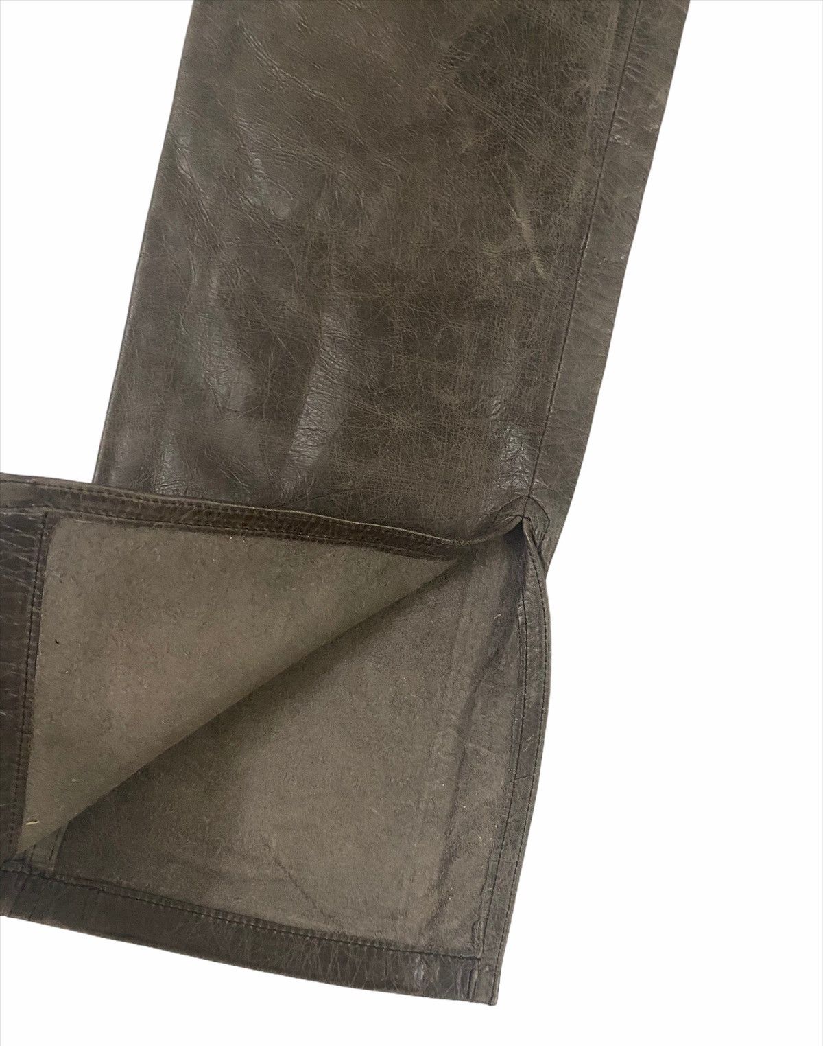 Japanese Brand Patrick Cox Wannabe Vintage Leather Pants Size US 29 - 5 Thumbnail