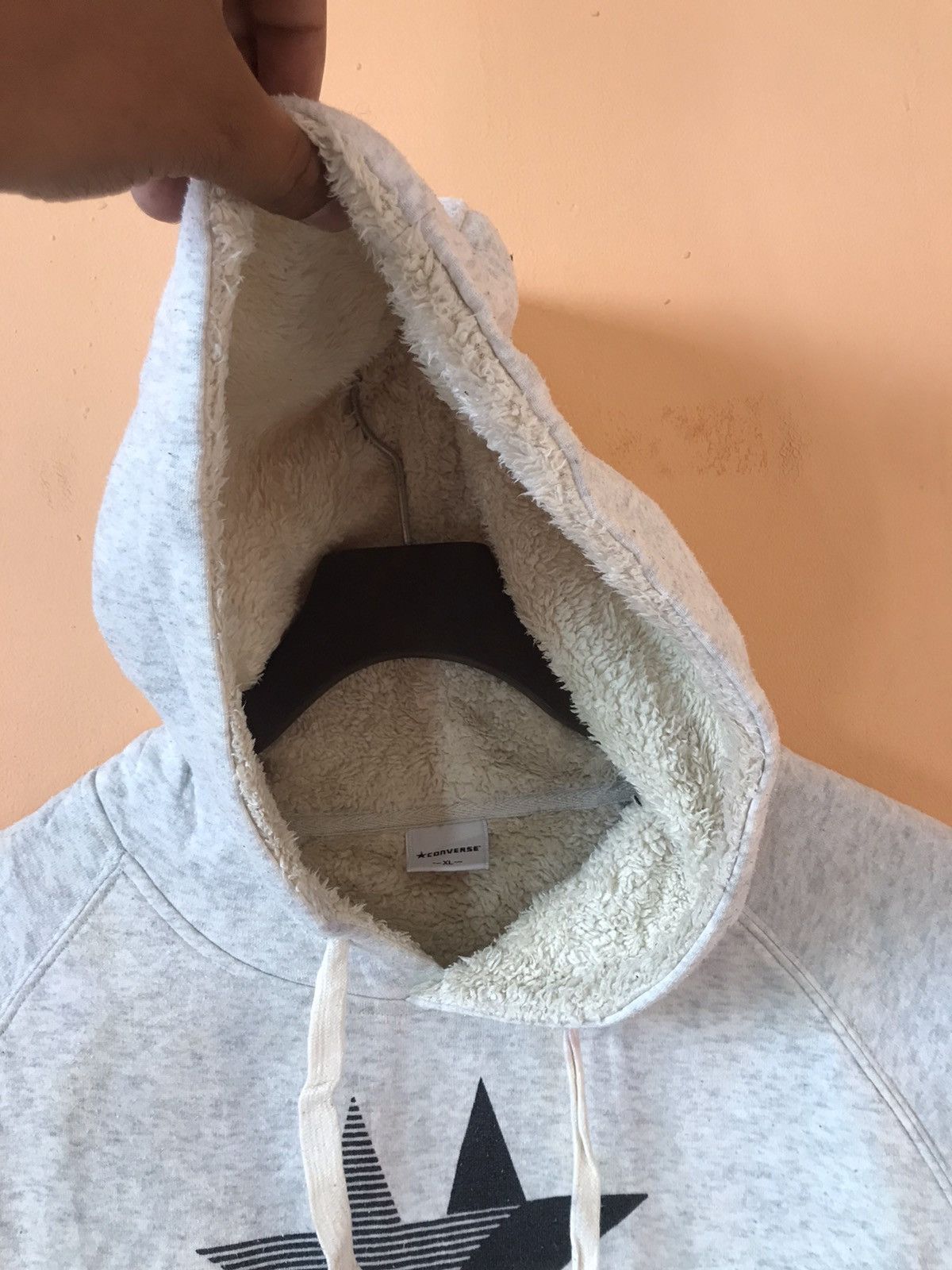 Converse × Vintage ‼️CONVERSE ALL STAR SPELL OUT HOODIE‼️ Size US L / EU 52-54 / 3 - 4 Thumbnail