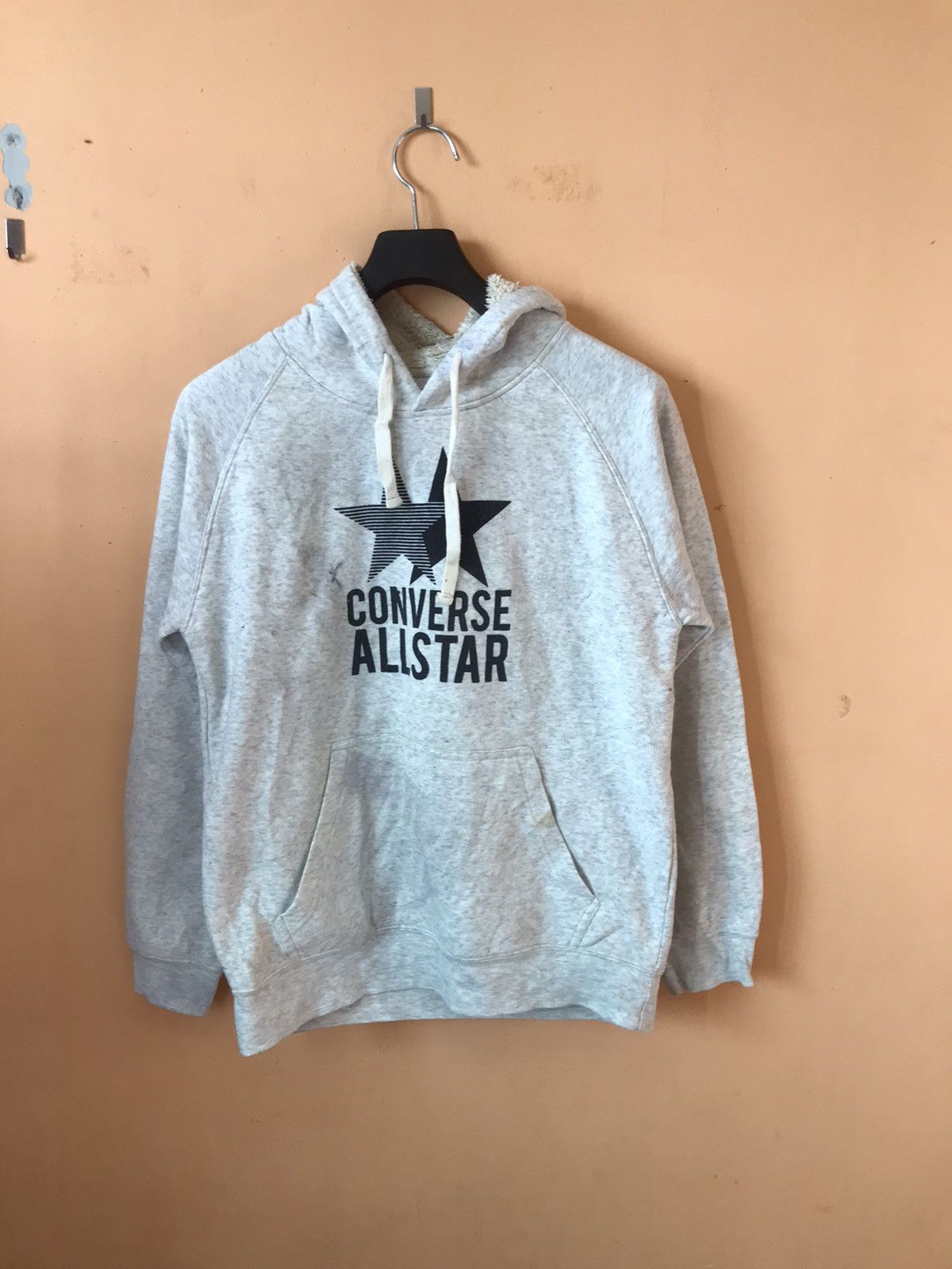 Converse × Vintage ‼️CONVERSE ALL STAR SPELL OUT HOODIE‼️ Size US L / EU 52-54 / 3 - 2 Thumbnail