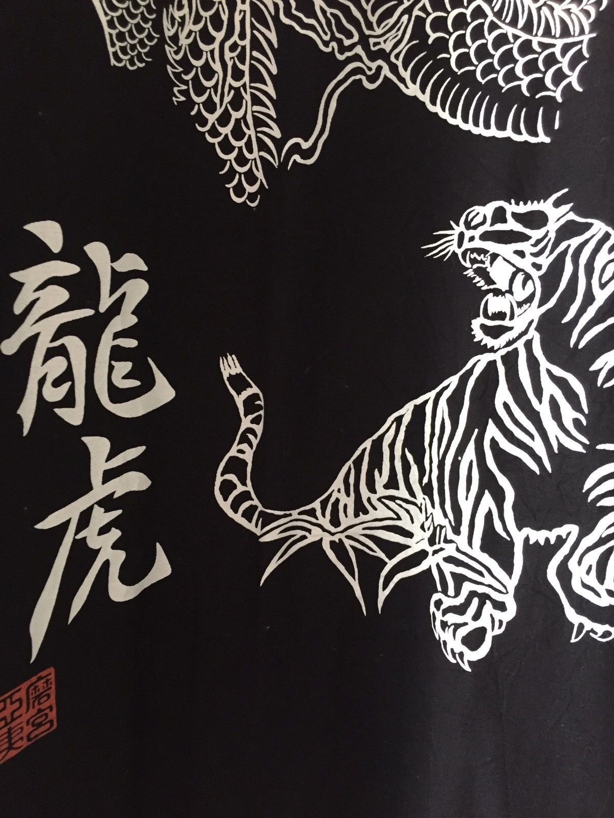 Japanese Brand Shirt logo tiger dragon designer made in japan by Mac Eye Size US M / EU 48-50 / 2 - 7 Thumbnail