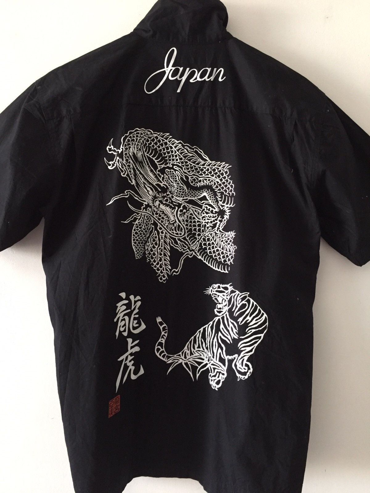 Japanese Brand Shirt logo tiger dragon designer made in japan by Mac Eye Size US M / EU 48-50 / 2 - 8 Thumbnail
