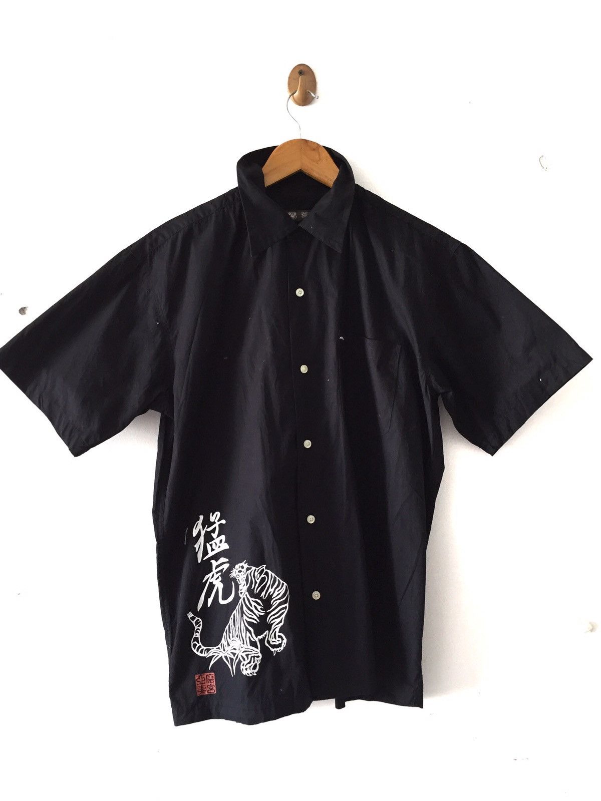 Japanese Brand Shirt logo tiger dragon designer made in japan by Mac Eye Size US M / EU 48-50 / 2 - 2 Thumbnail