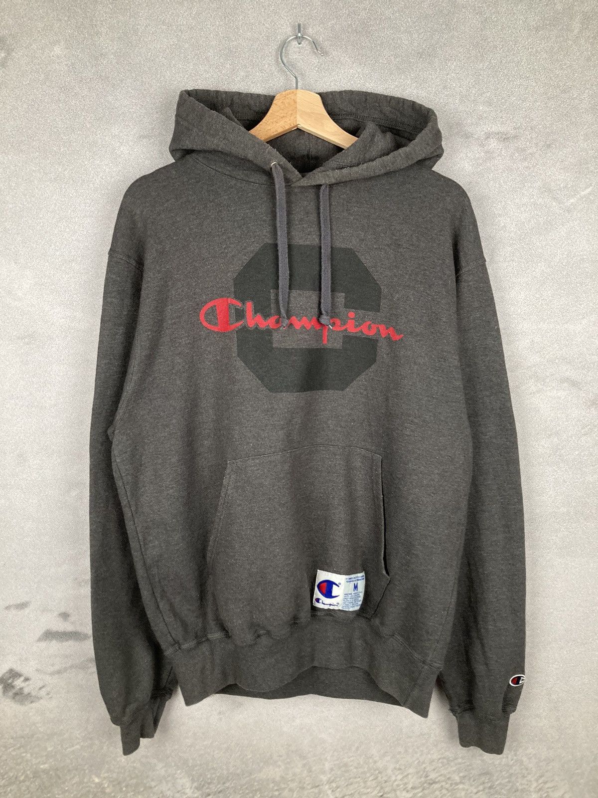 Champion Vintage Champion Hoodie Streetwear Oversized Retro Size US L / EU 52-54 / 3 - 1 Thumbnail