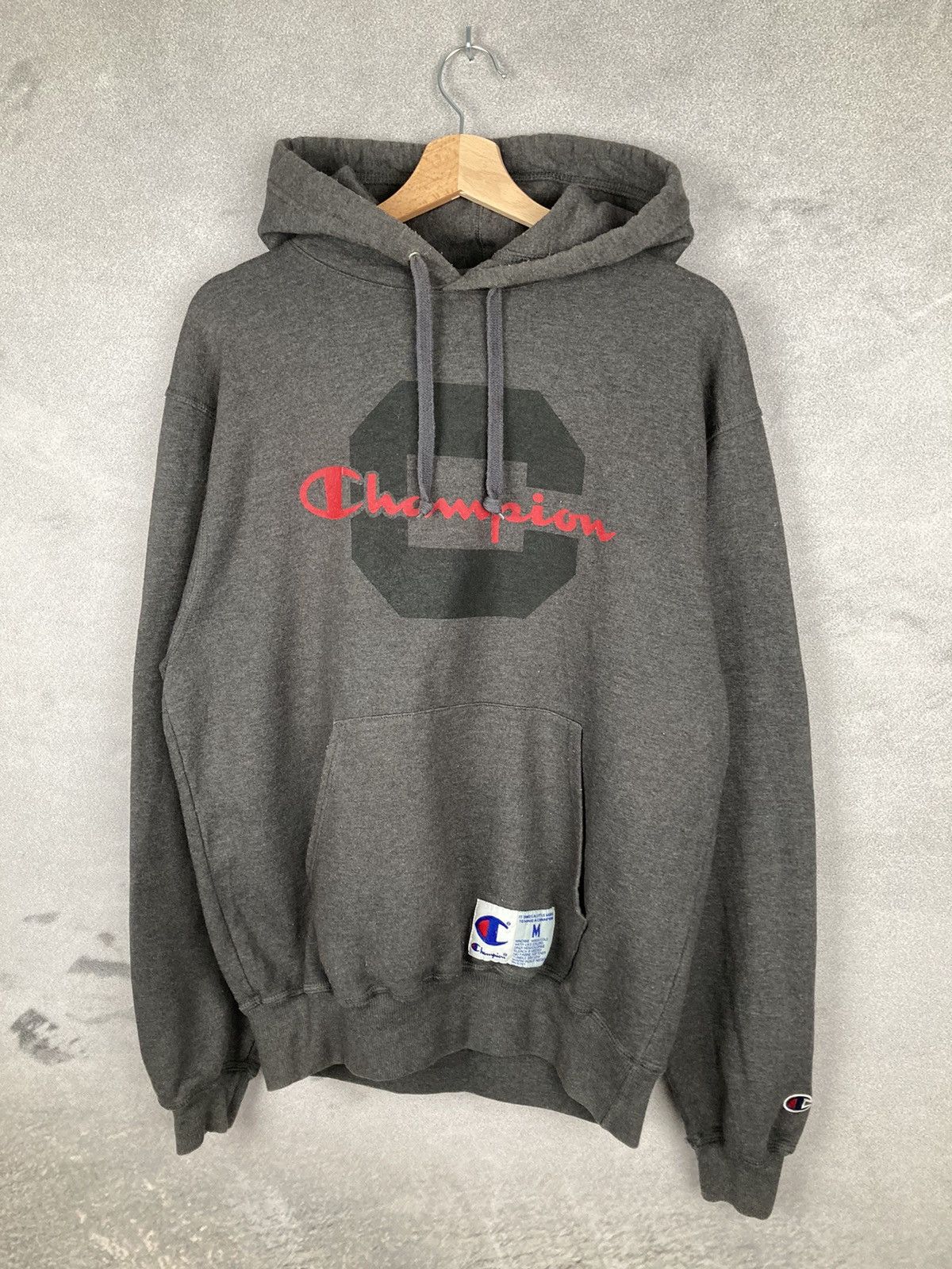 Champion Vintage Champion Hoodie Streetwear Oversized Retro Size US L / EU 52-54 / 3 - 2 Thumbnail