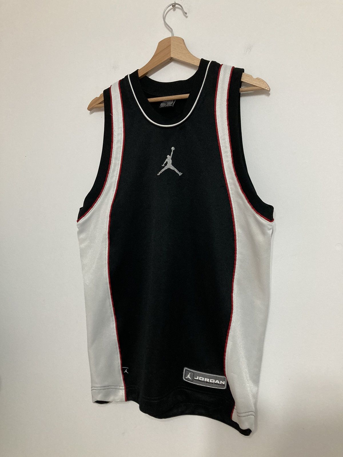Jordan Brand Vintage Jordan Air Jersey Tank Top Jumpman 23 90s Retro Size US S / EU 44-46 / 1 - 6 Thumbnail
