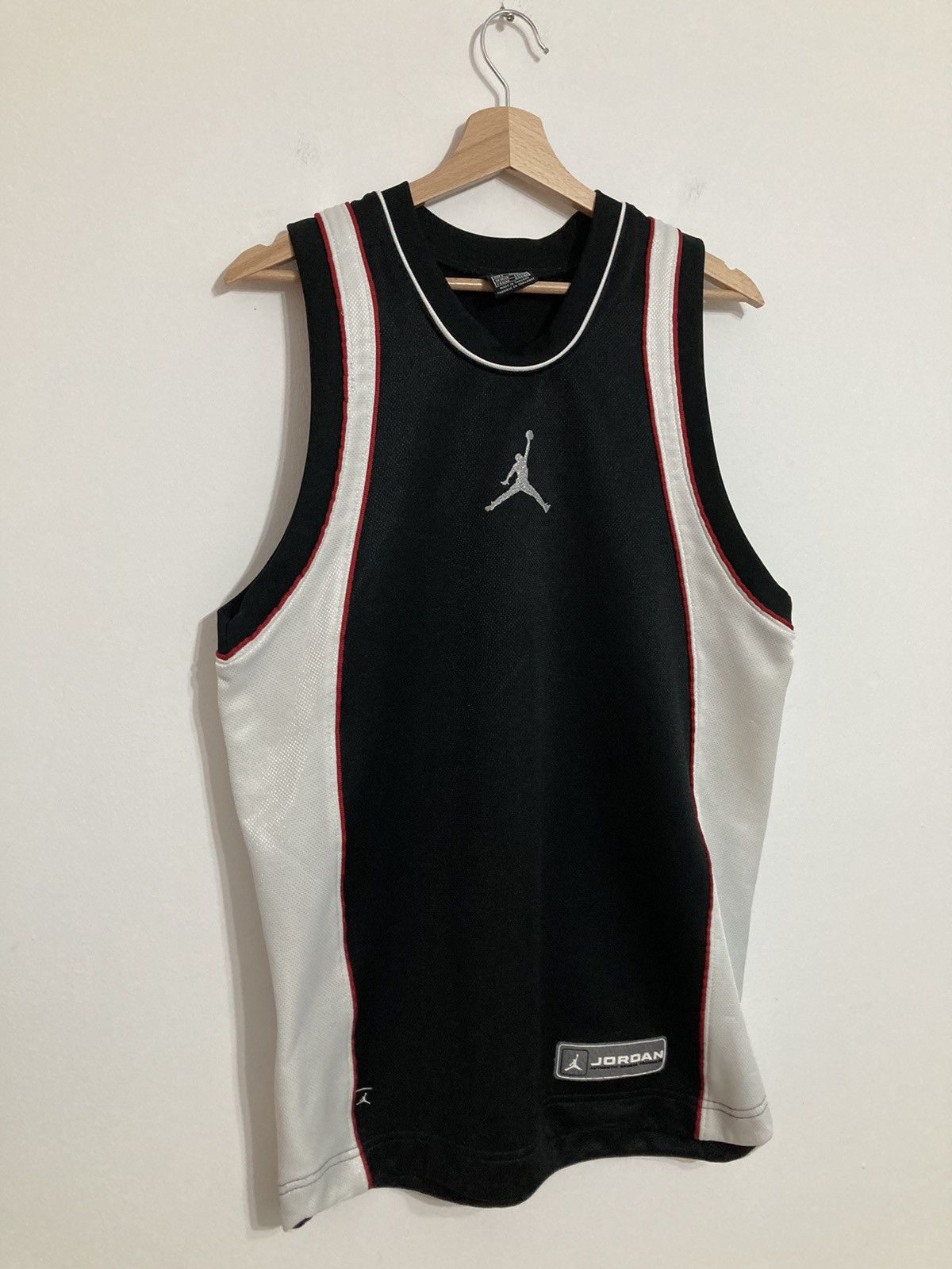 Jordan Brand Vintage Jordan Air Jersey Tank Top Jumpman 23 90s Retro Size US S / EU 44-46 / 1 - 2 Thumbnail