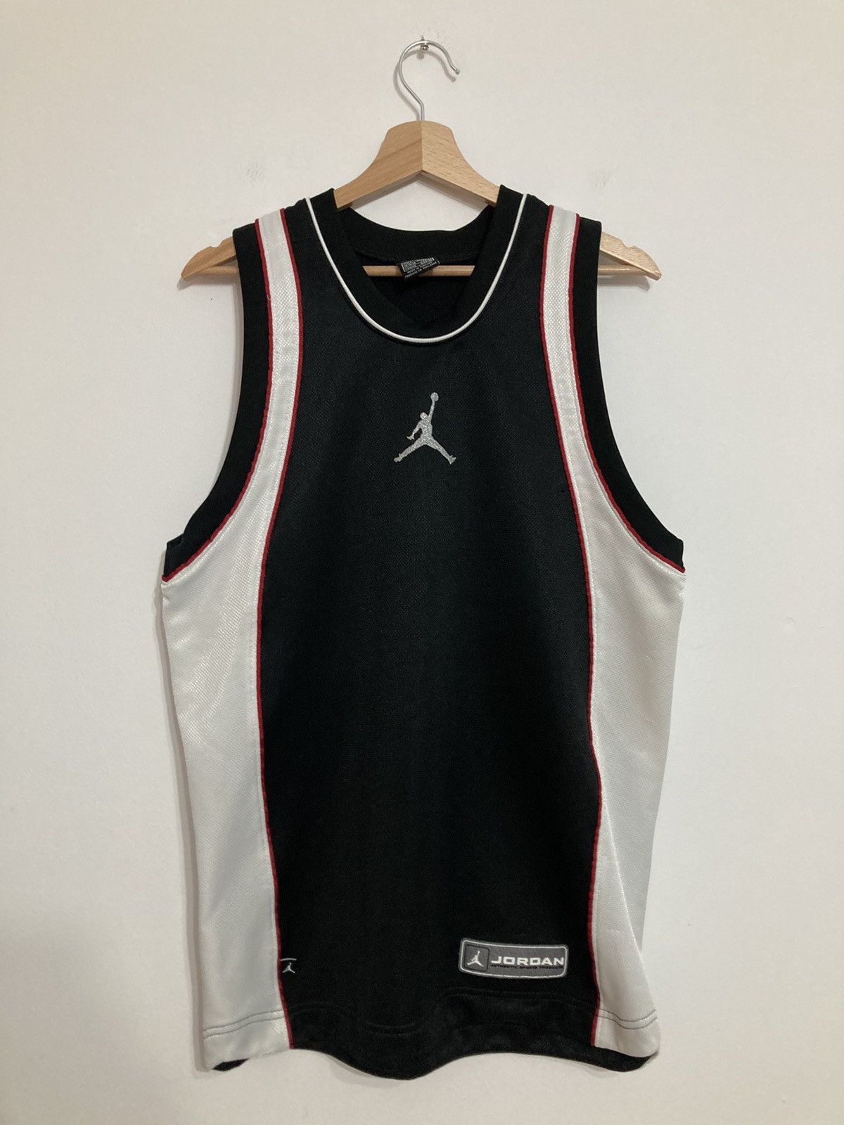 Jordan Brand Vintage Jordan Air Jersey Tank Top Jumpman 23 90s Retro Size US S / EU 44-46 / 1 - 1 Thumbnail