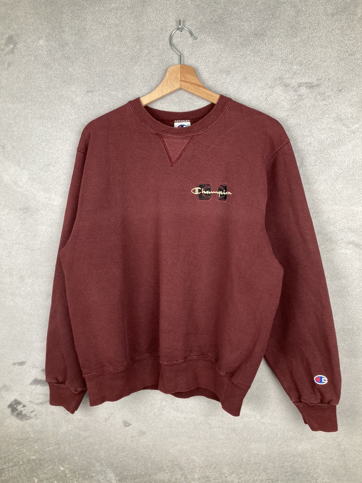 Champion Vintage Champion Crewneck Reverse 90s Boxy Fit Logo Size US M / EU 48-50 / 2 - 2 Thumbnail