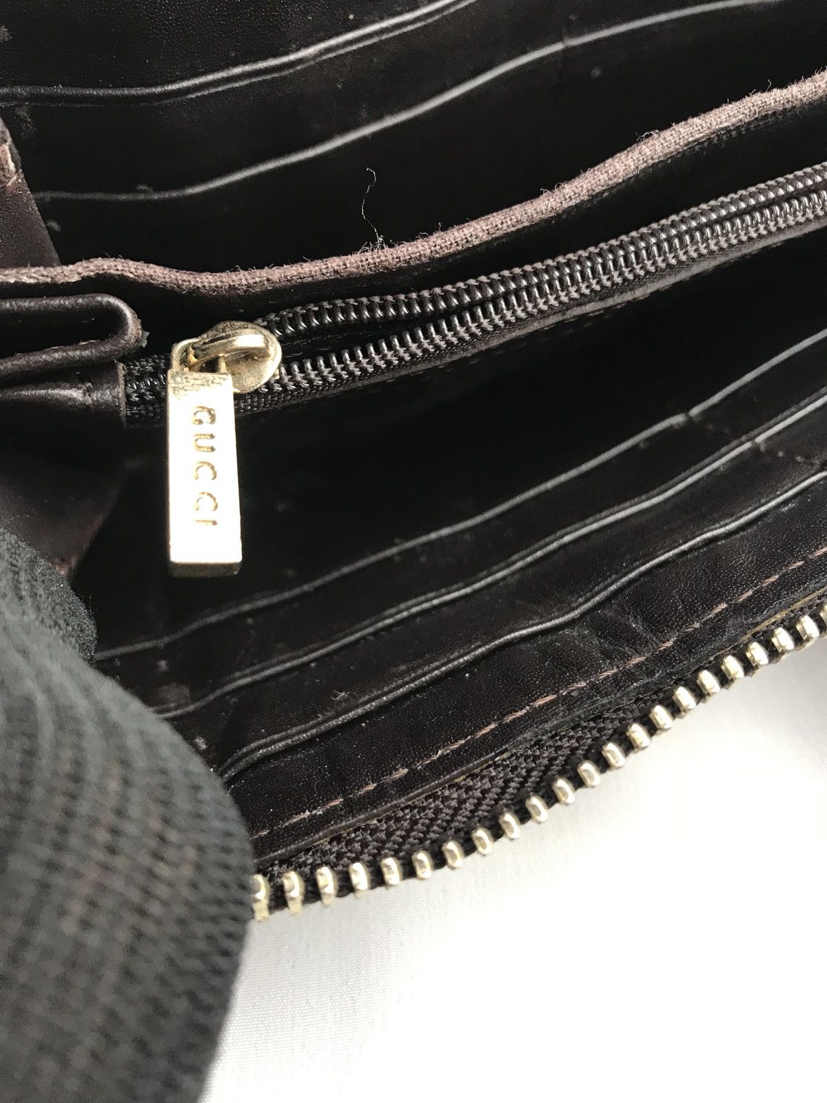 Gucci × Vintage ❌Last Drop❌ Authentic Gucci GG Wallet Zipper Around Size ONE SIZE - 17 Thumbnail