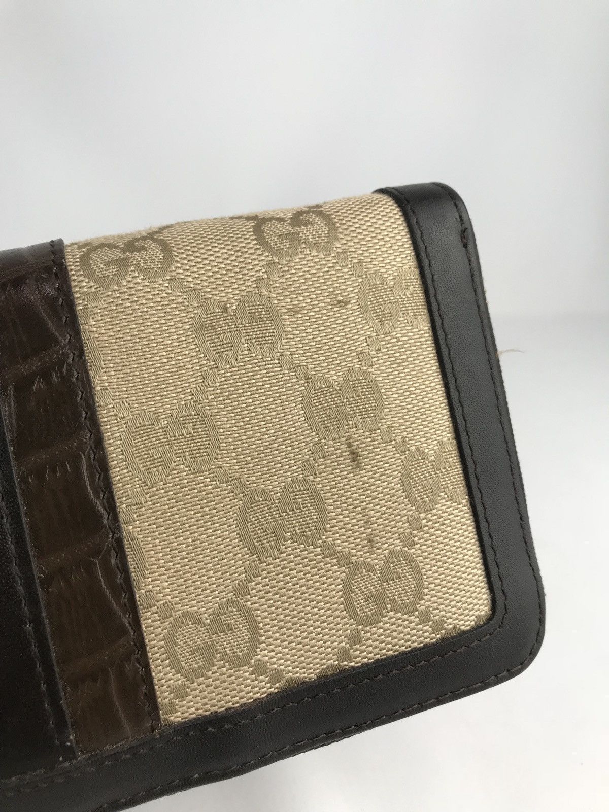 Gucci × Vintage ❌Last Drop❌ Authentic Gucci GG Wallet Zipper Around Size ONE SIZE - 3 Thumbnail