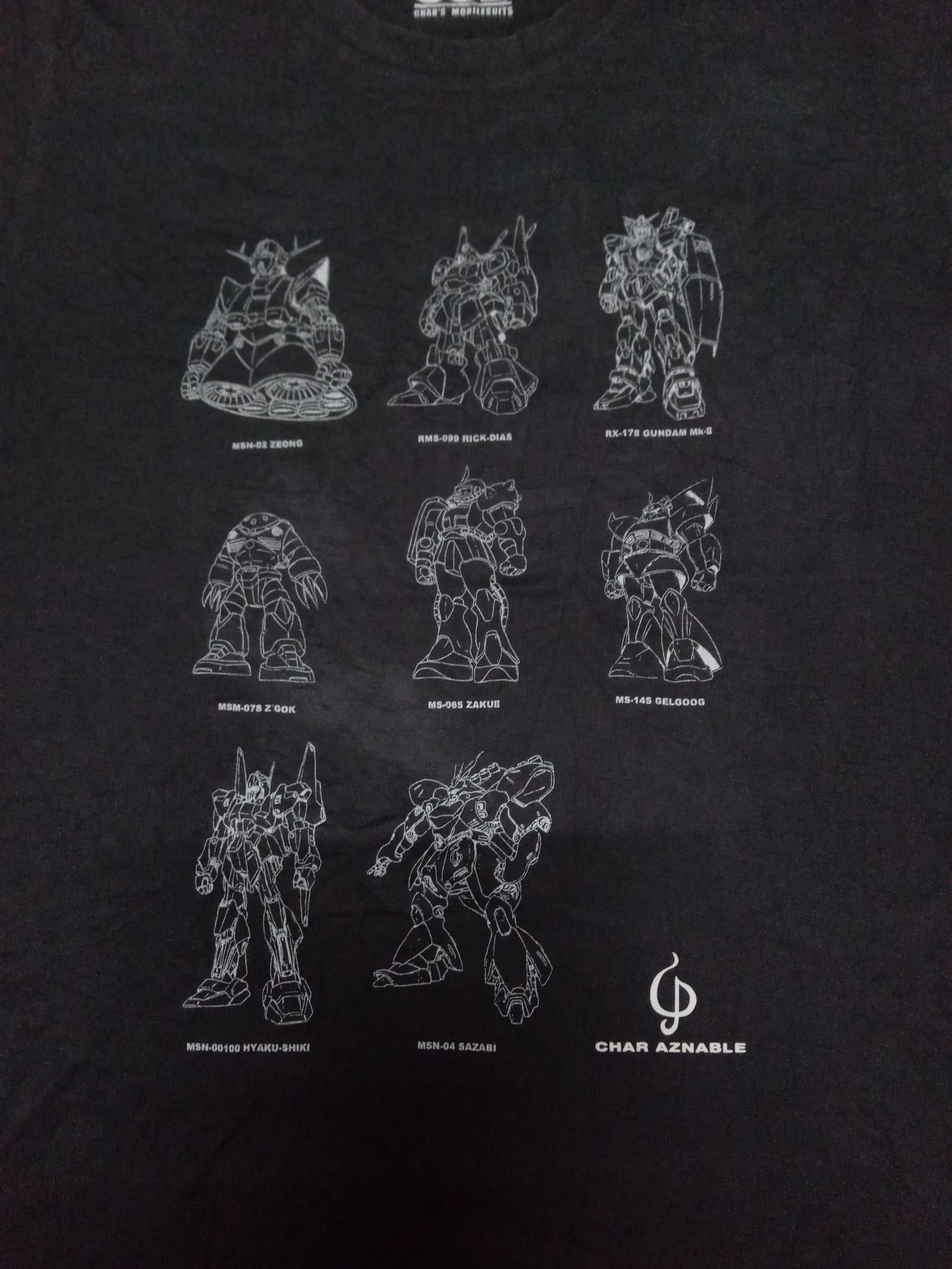 Anime × Cartoon Network Rare anime Gundam 2010 project Tee Evangelion Macross Size US M / EU 48-50 / 2 - 1 Thumbnail