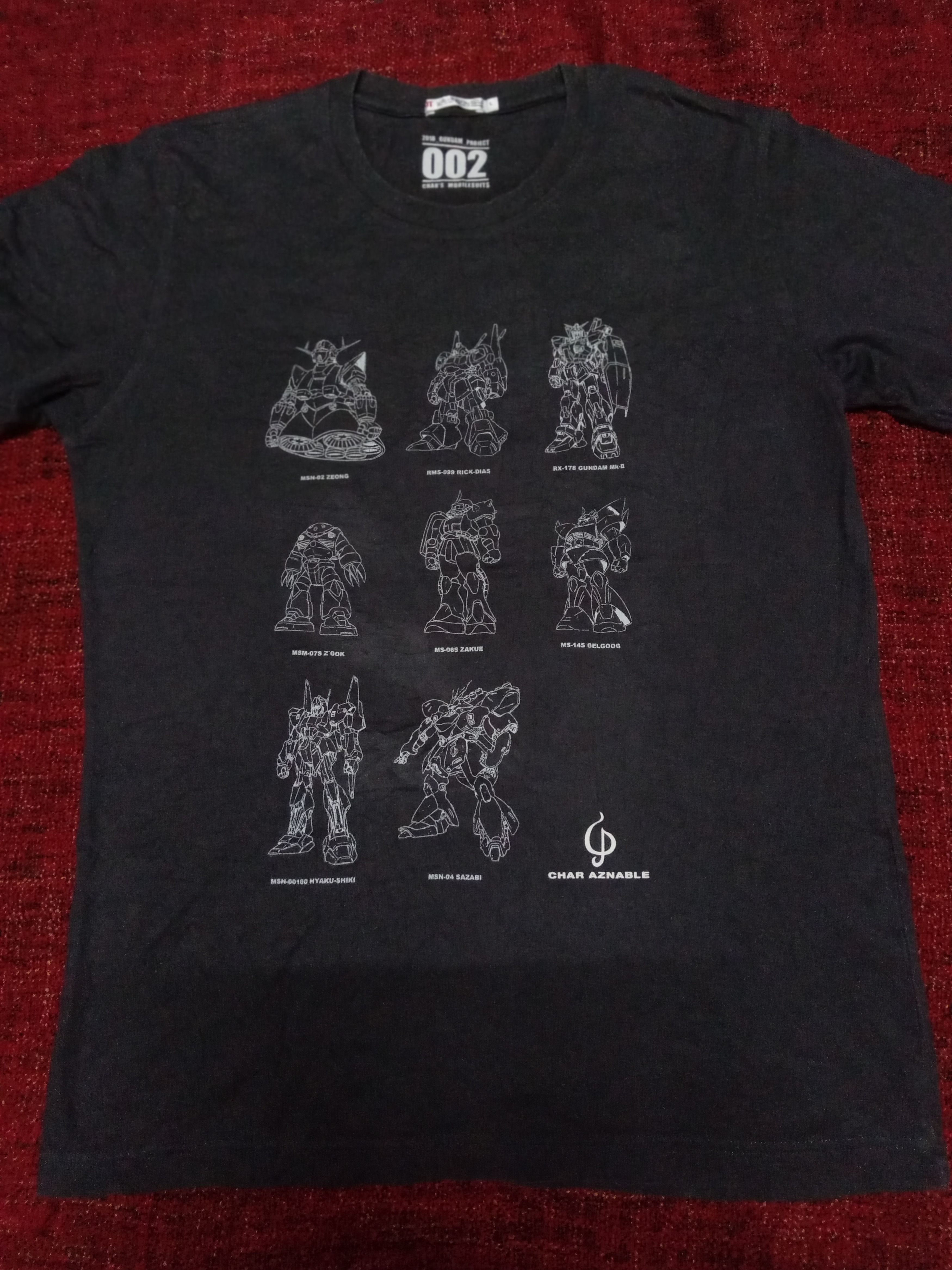 Anime × Cartoon Network Rare anime Gundam 2010 project Tee Evangelion Macross Size US M / EU 48-50 / 2 - 4 Thumbnail