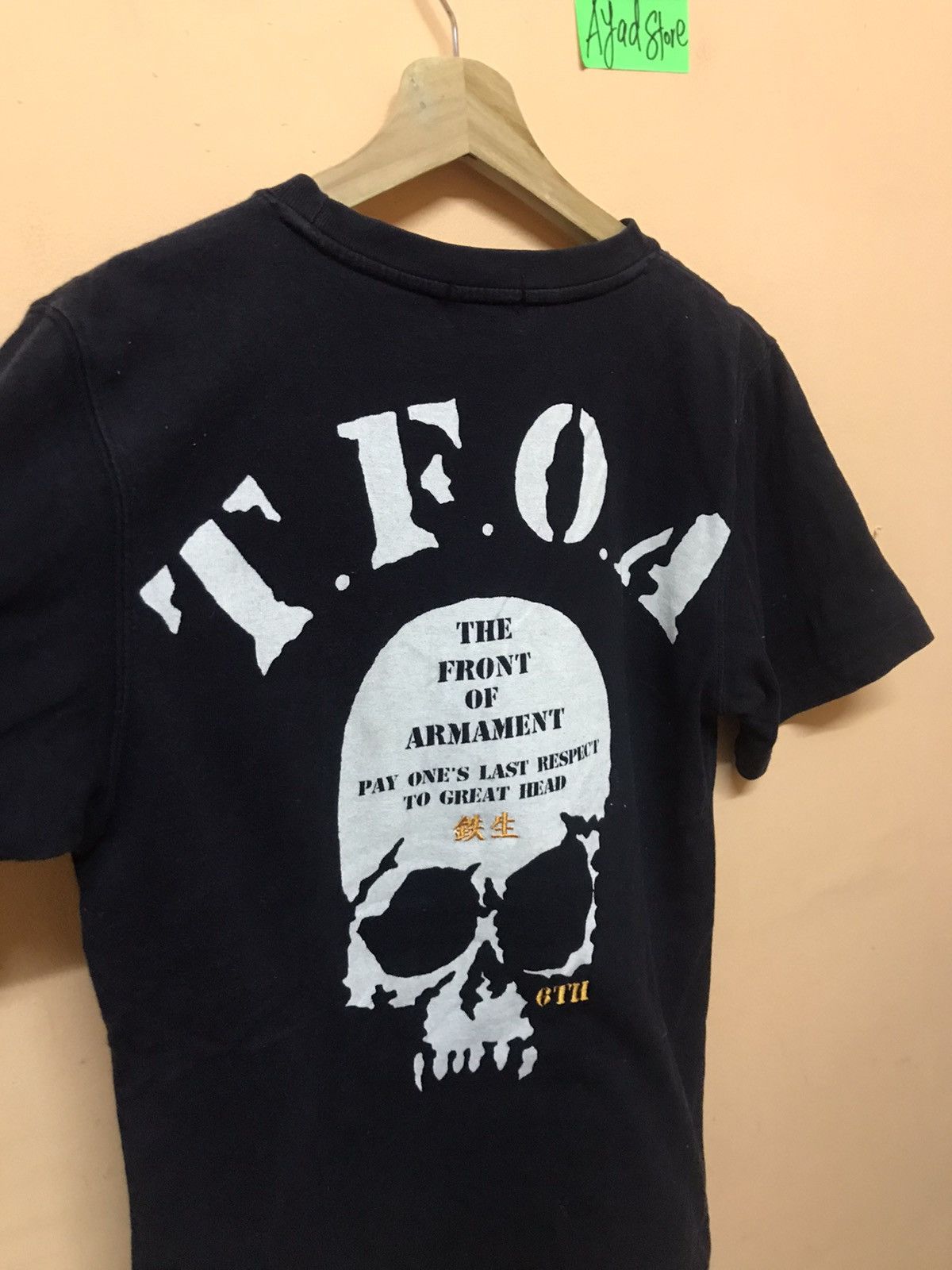 Japanese Brand ‼️MADE IN JAPAN T.F.O.A SKULL PUNK TSHIRT Size US S / EU 44-46 / 1 - 4 Thumbnail