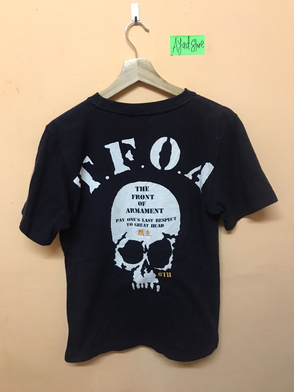 Japanese Brand ‼️MADE IN JAPAN T.F.O.A SKULL PUNK TSHIRT Size US S / EU 44-46 / 1 - 1 Thumbnail