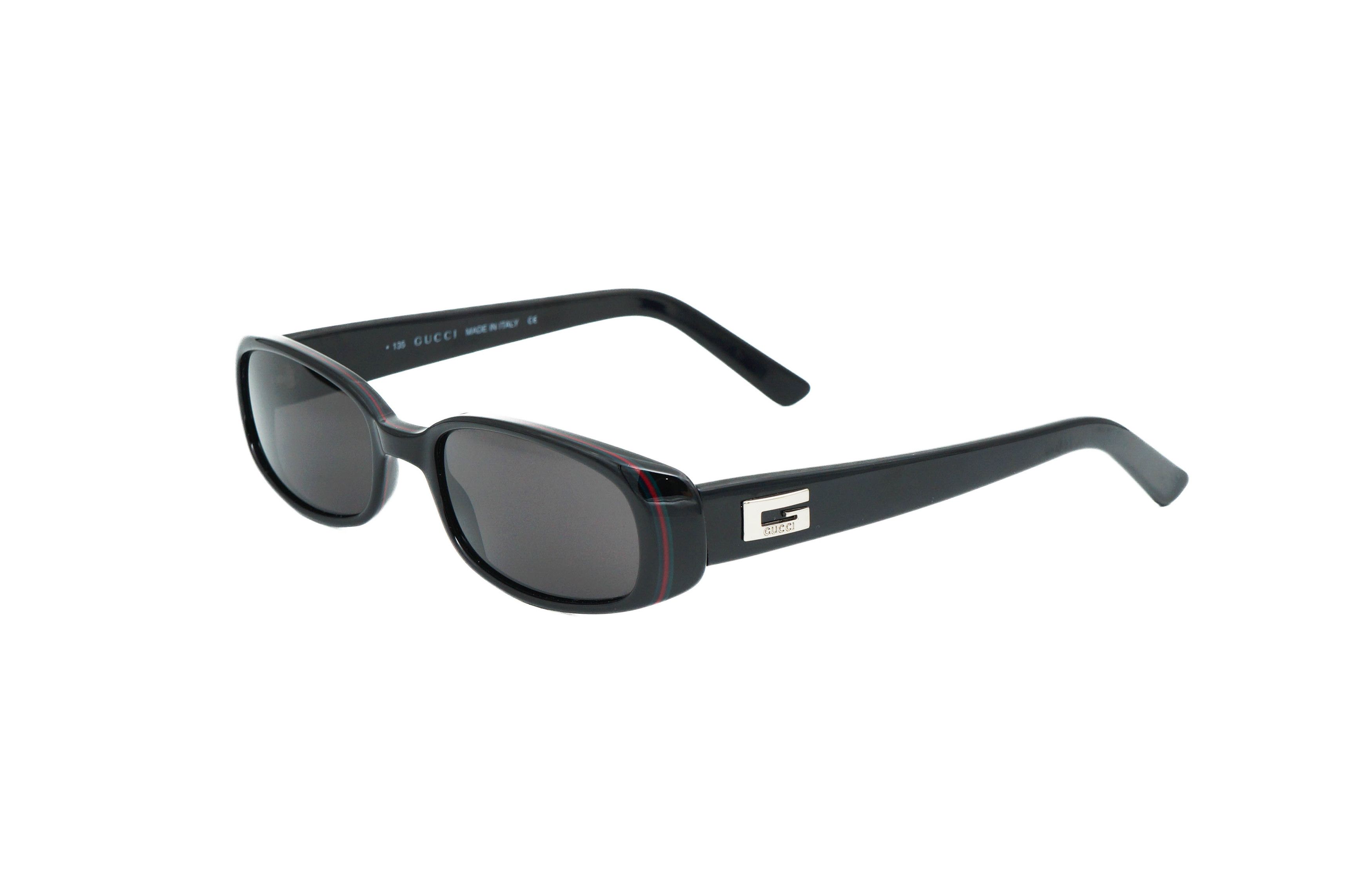 Gucci GUCCI GG 2452/S Black Sunglasses Vintage 00s | Grailed