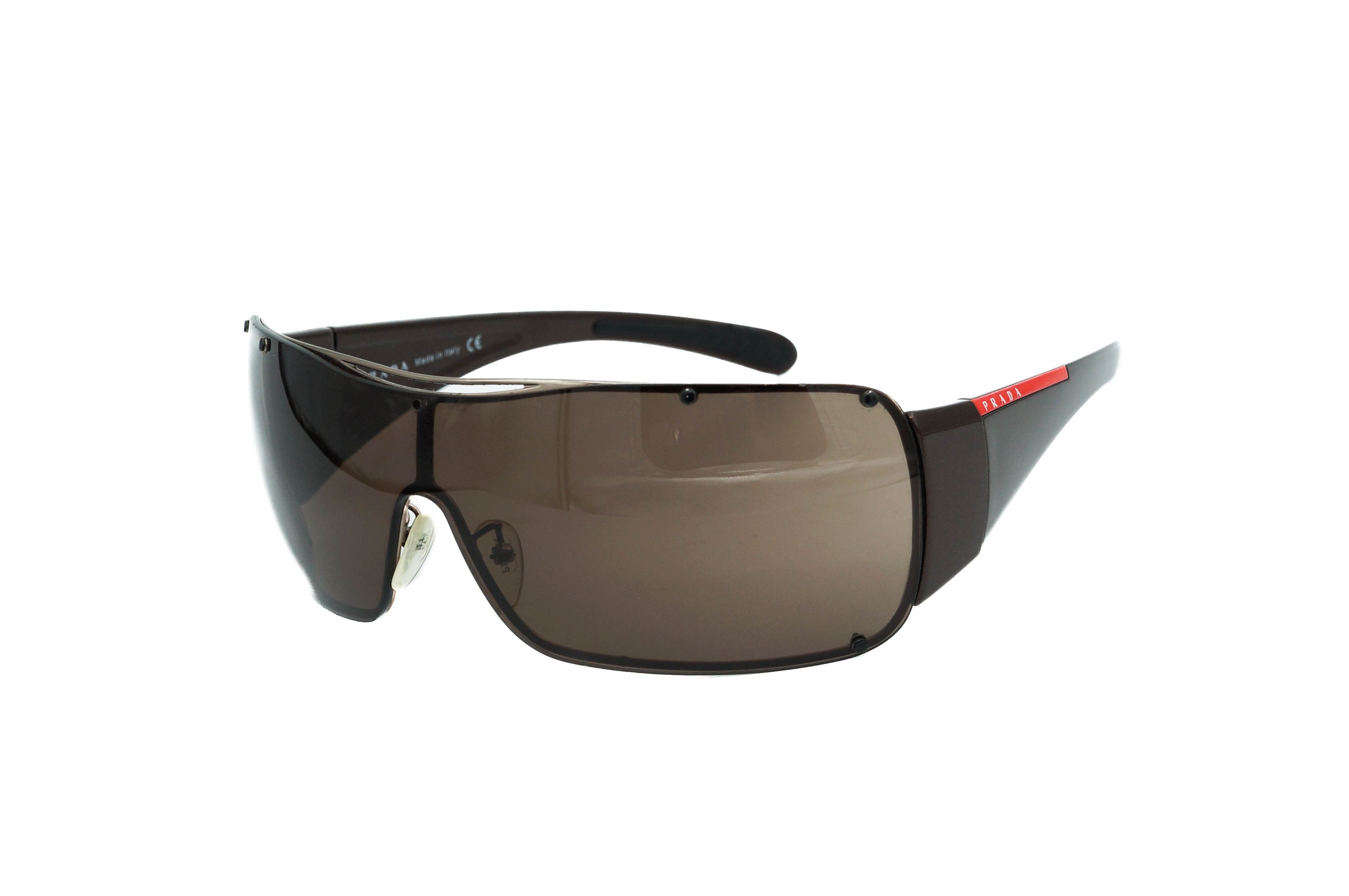 Prada PRADA Sport SPS51G Brown Black Sunglasses Vintage 00s | Grailed
