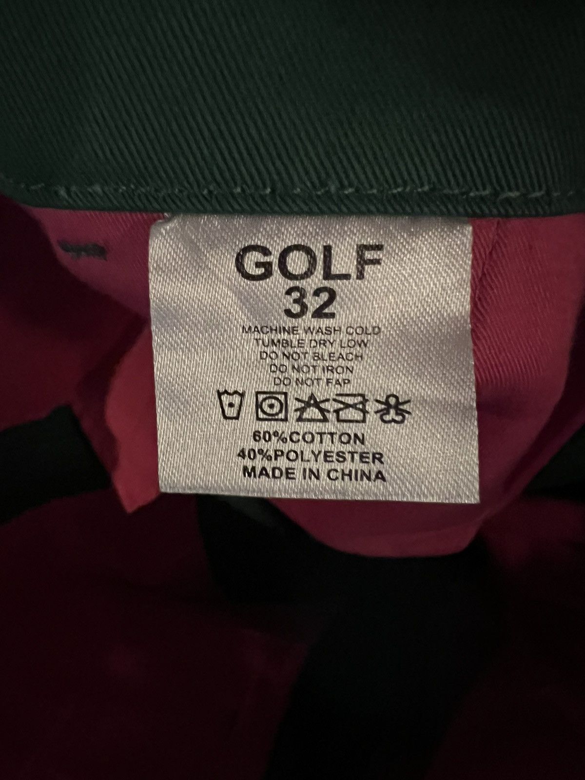 Golf Wang Golf Wang Forest Green Work Pant Original Size US 32 / EU 48 - 4 Thumbnail