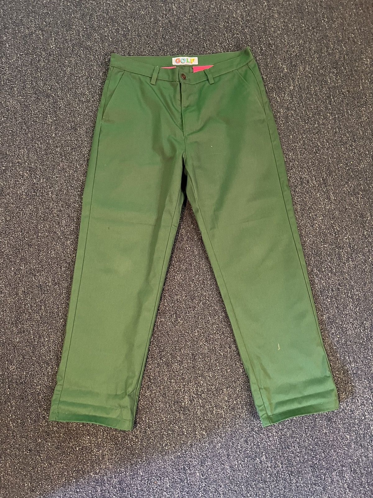 Golf Wang Golf Wang Forest Green Work Pant Original Size US 32 / EU 48 - 1 Thumbnail