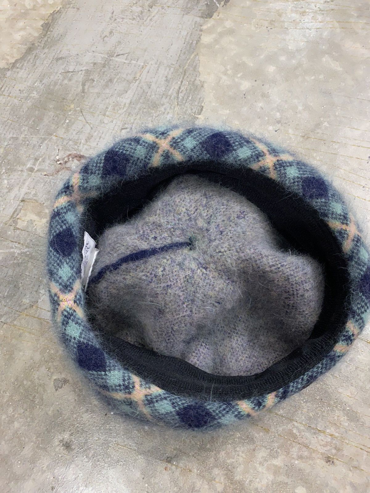 Vivienne Westwood Vtg Mohair checked hat Size ONE SIZE - 7 Thumbnail