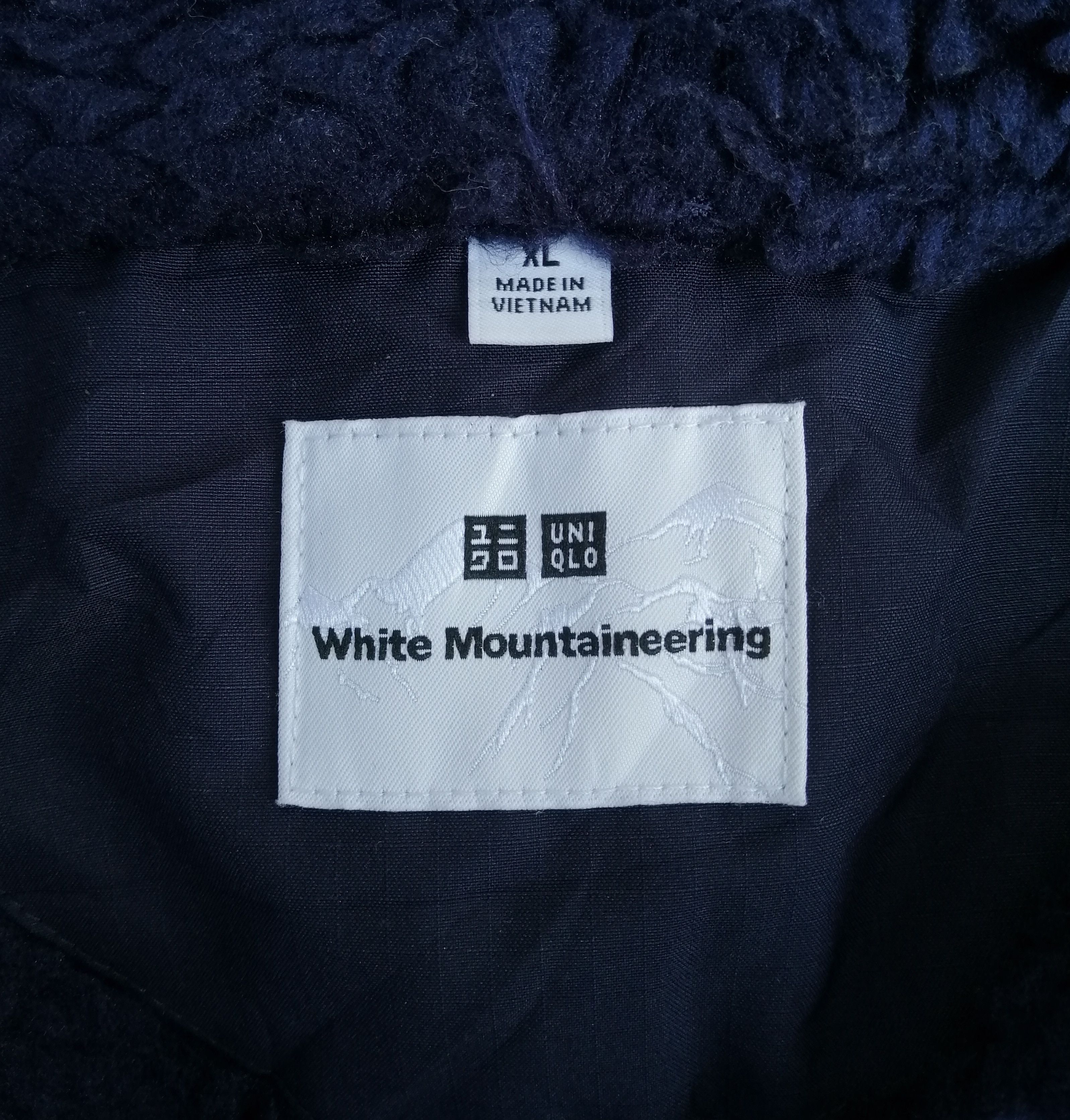 Uniqlo UNIQLO x WHITE MOUNTAINEERING Fleece Pullover Jacket Size US M / EU 48-50 / 2 - 11 Thumbnail