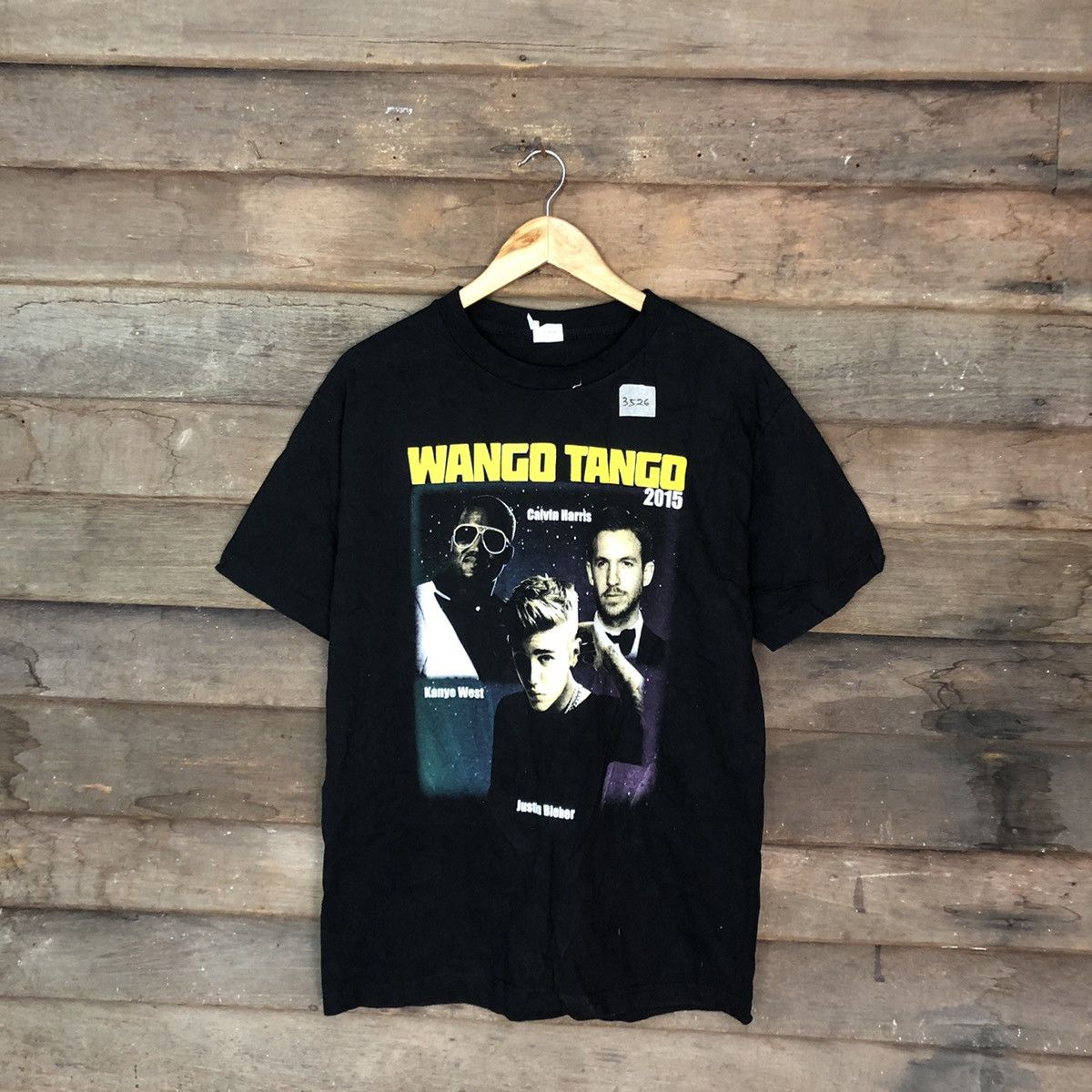Band Tees DL Wango Tango kenye west Black Short Sleeve Tshirt #3526 Size US L / EU 52-54 / 3 - 3 Thumbnail
