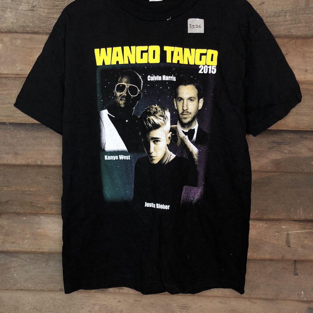 Band Tees DL Wango Tango kenye west Black Short Sleeve Tshirt #3526 Size US L / EU 52-54 / 3 - 6 Thumbnail