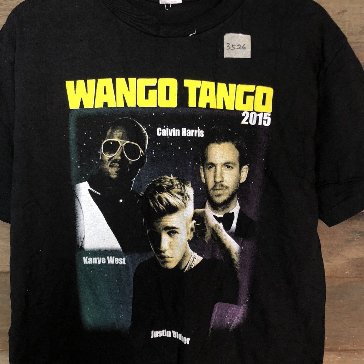 Band Tees DL Wango Tango kenye west Black Short Sleeve Tshirt #3526 Size US L / EU 52-54 / 3 - 10 Thumbnail