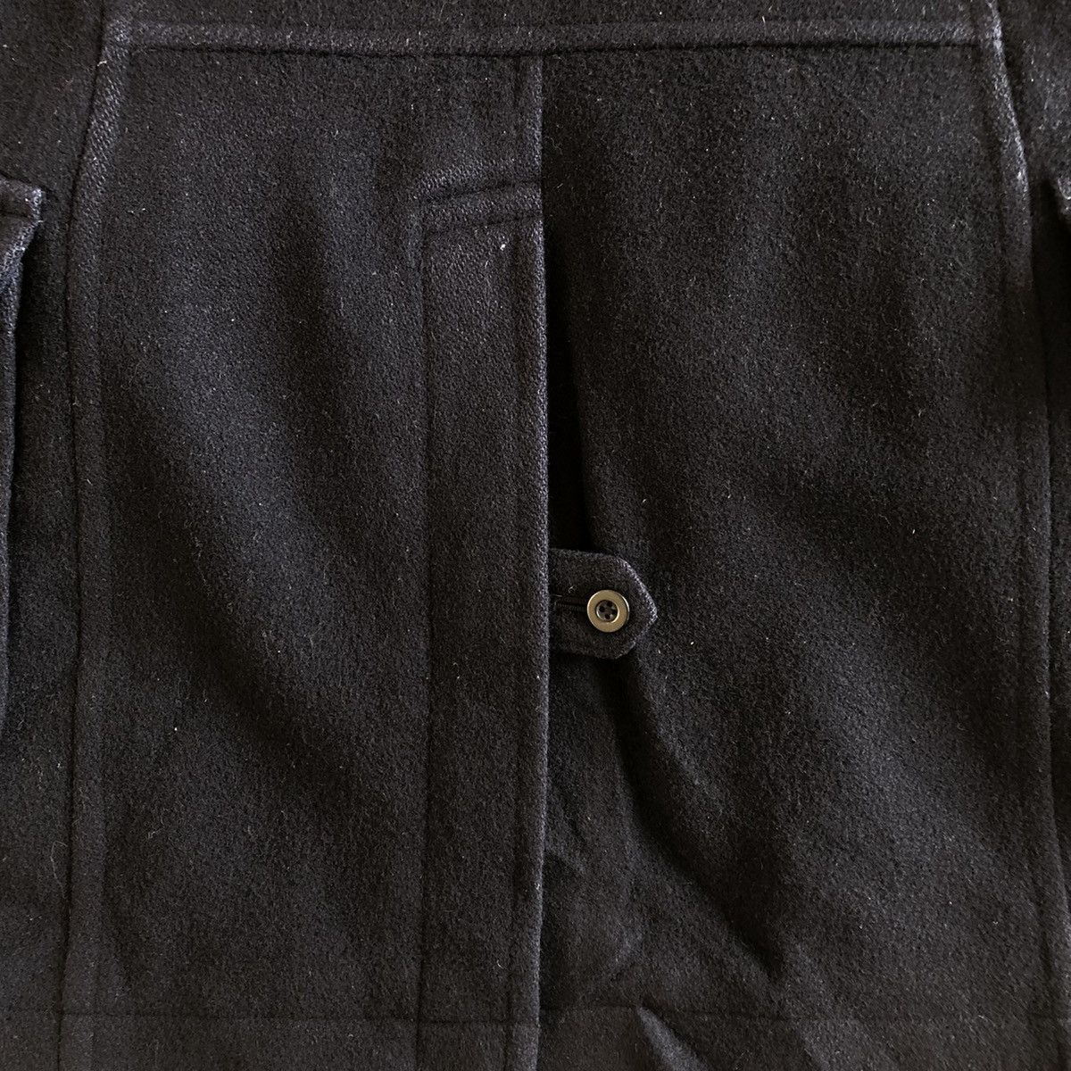 Comme des Garcons A/W10 Junya Watanabe COMME des Garcons Wool Pea Coat Size US XS / EU 42 / 0 - 12 Thumbnail